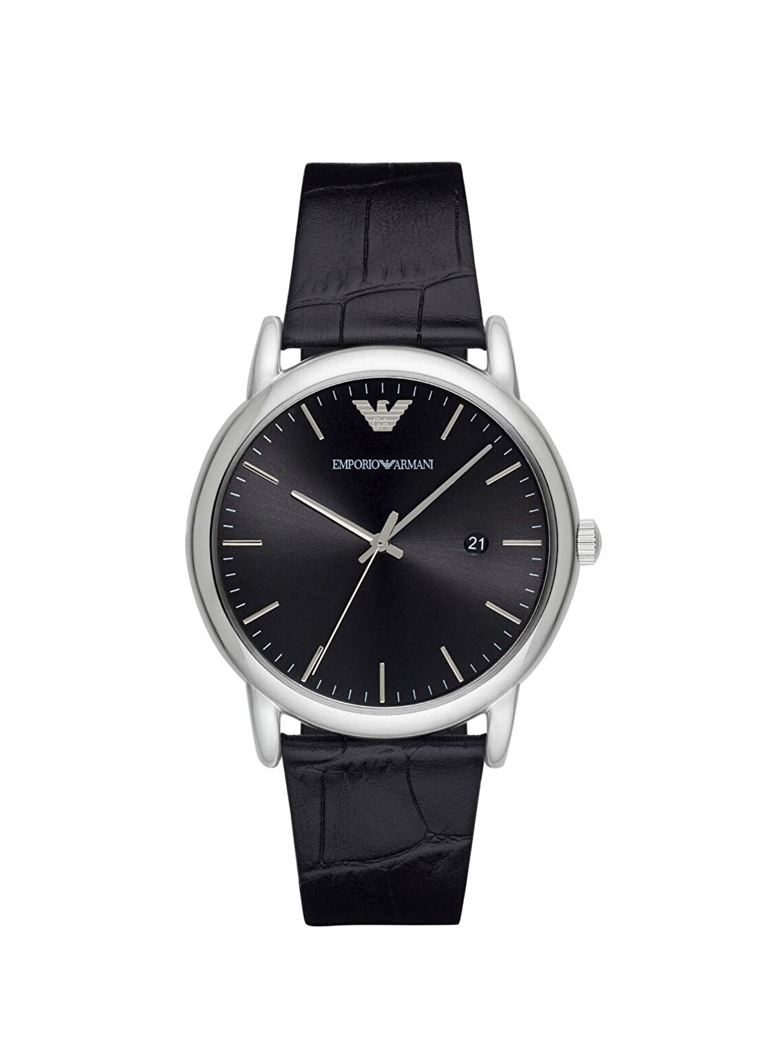 Emporio Armani AR2500 Siyah Deri Erkek Kol Saati