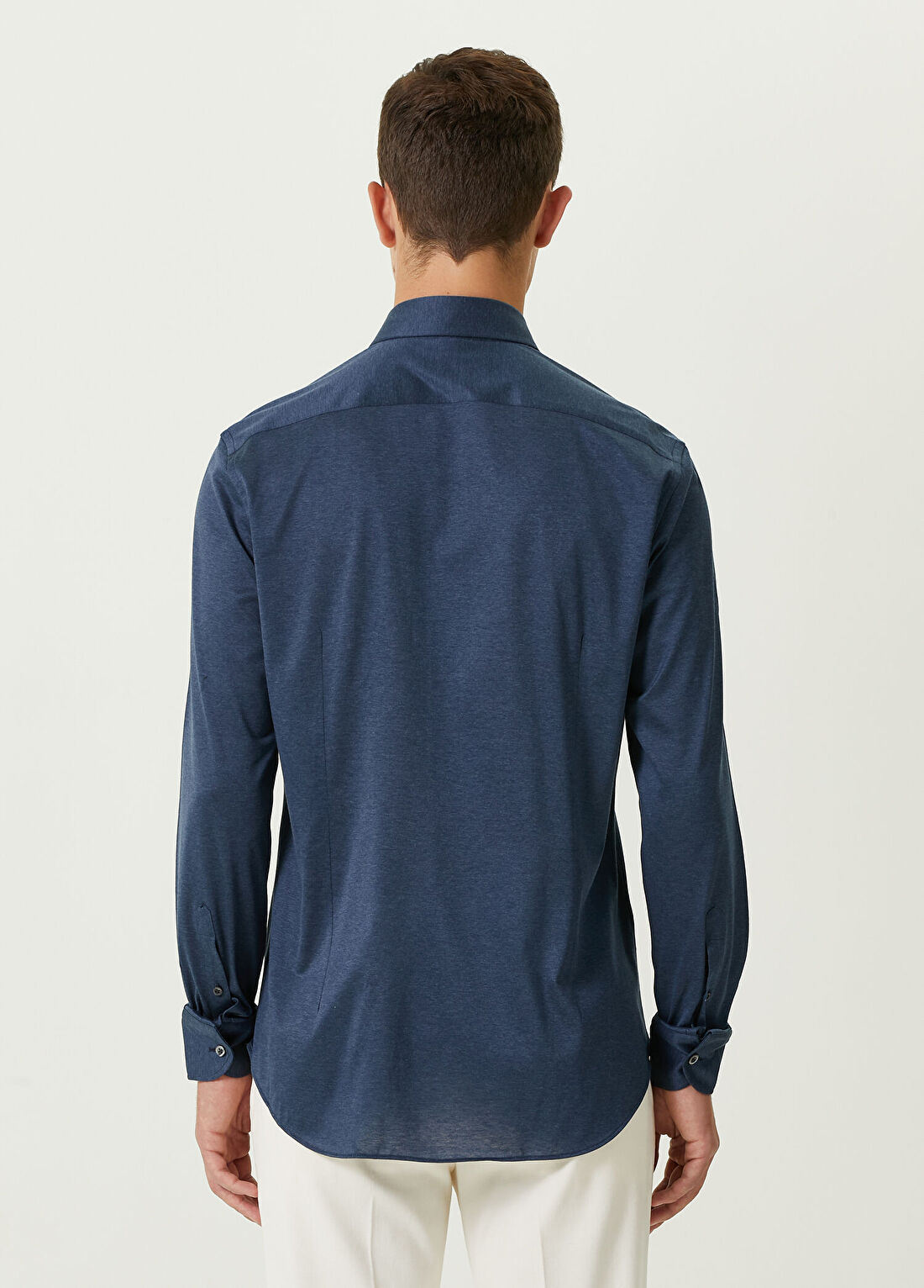Corneliani Açık Mavi Gömlek görsel 4