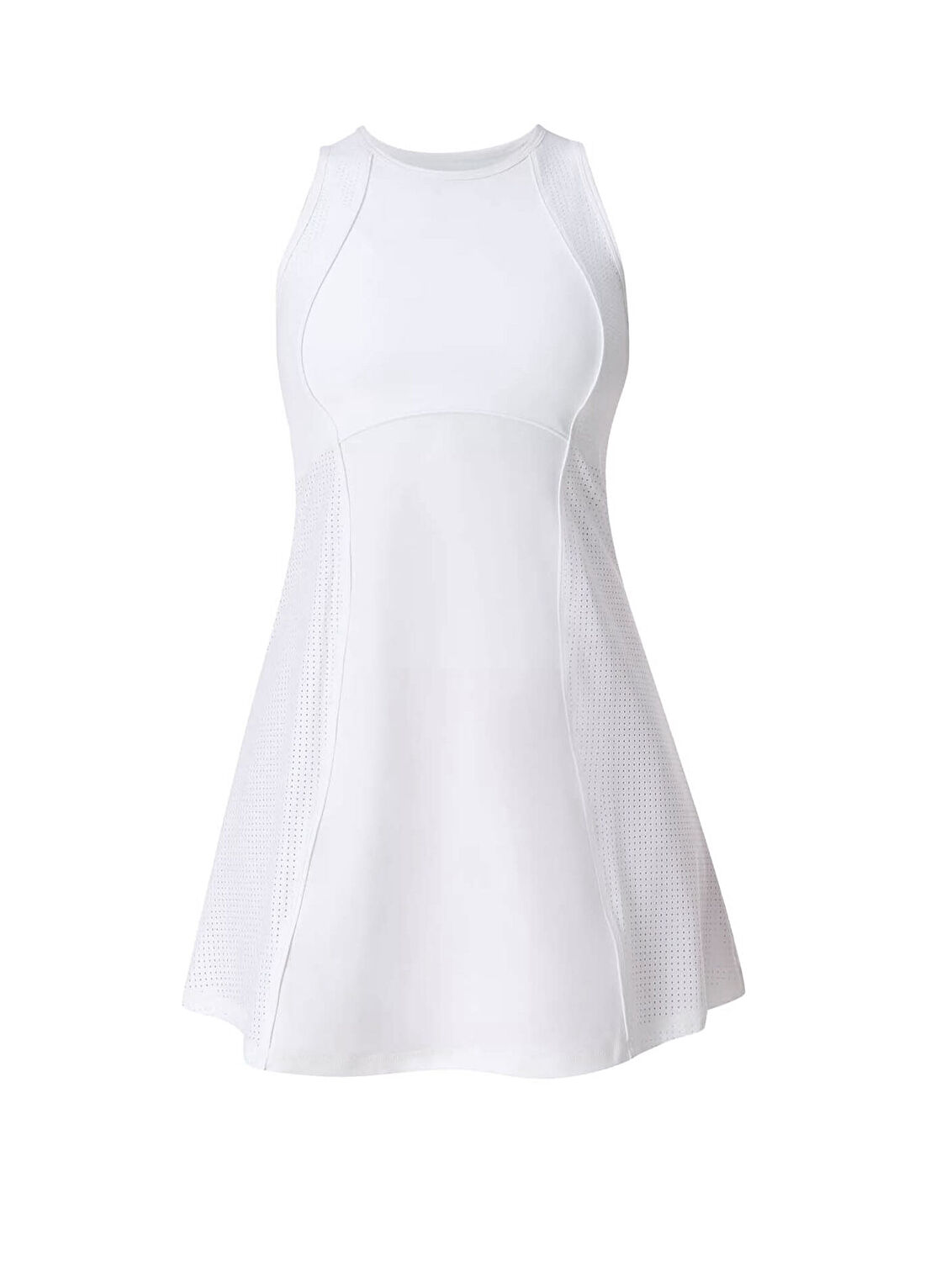 Sweaty Betty Racket Beyaz Kolsuz Kadın Tenis Elbisesi