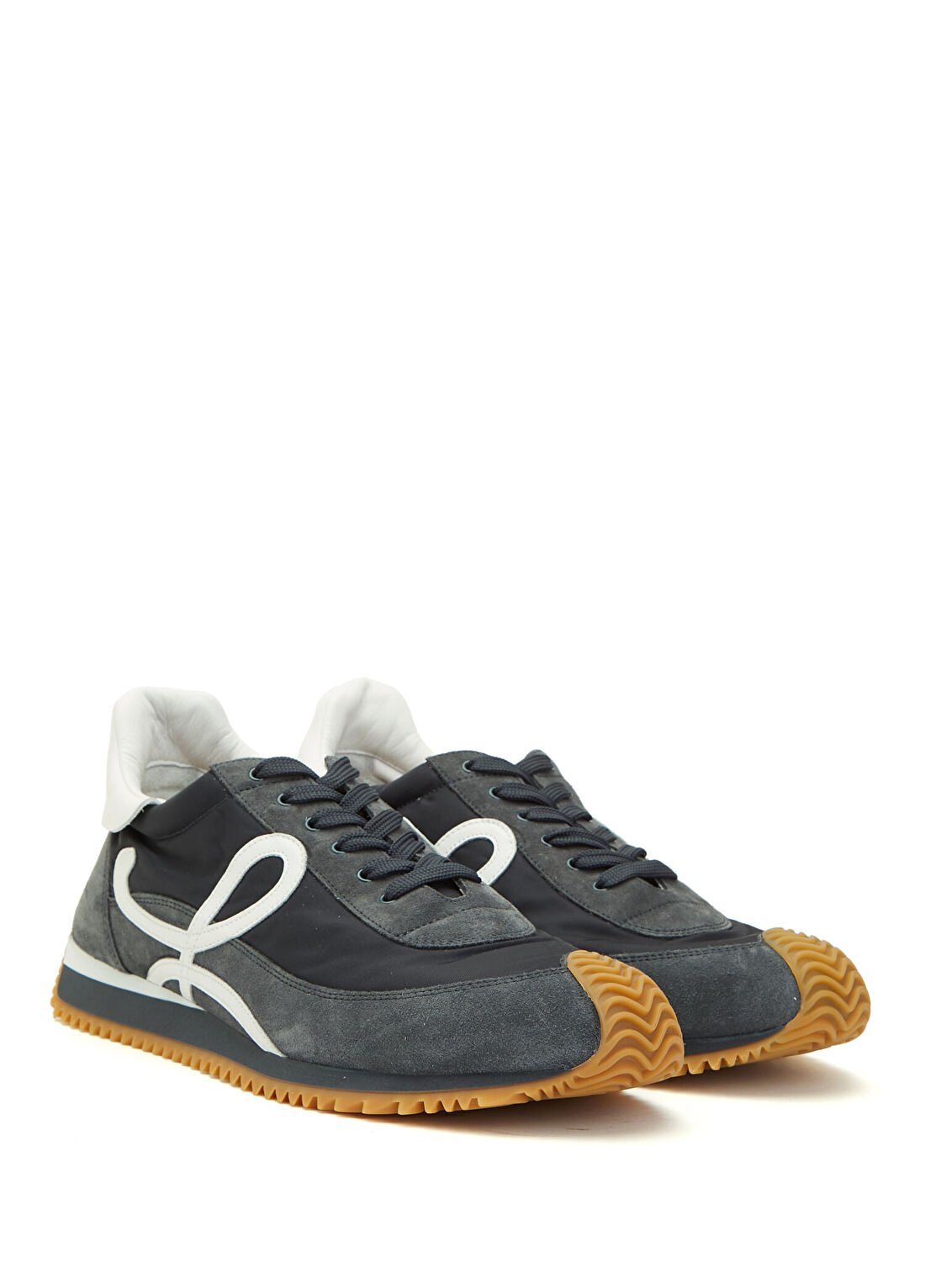 Loewe Ballet Lacivert Erkek Süet Sneaker görsel 2