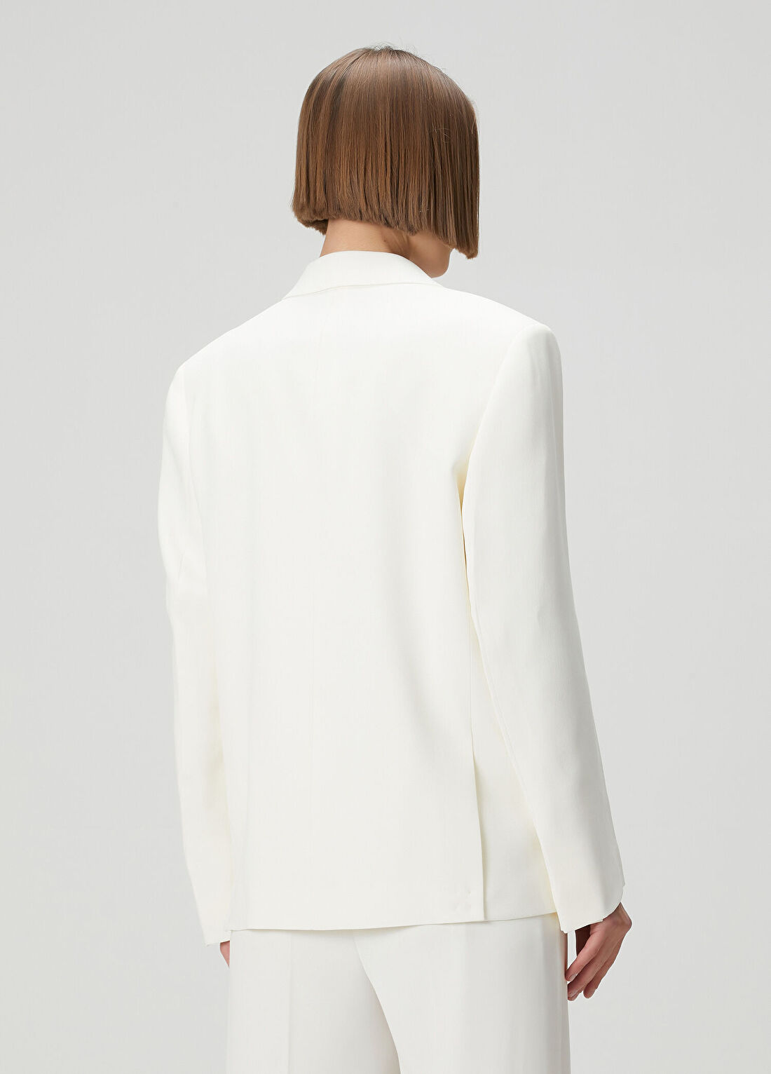 Victoria Beckham Fildişi Blazer görsel 4