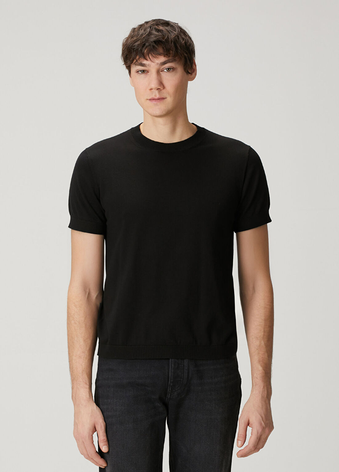 Givenchy Siyah Kısa Kollu Triko