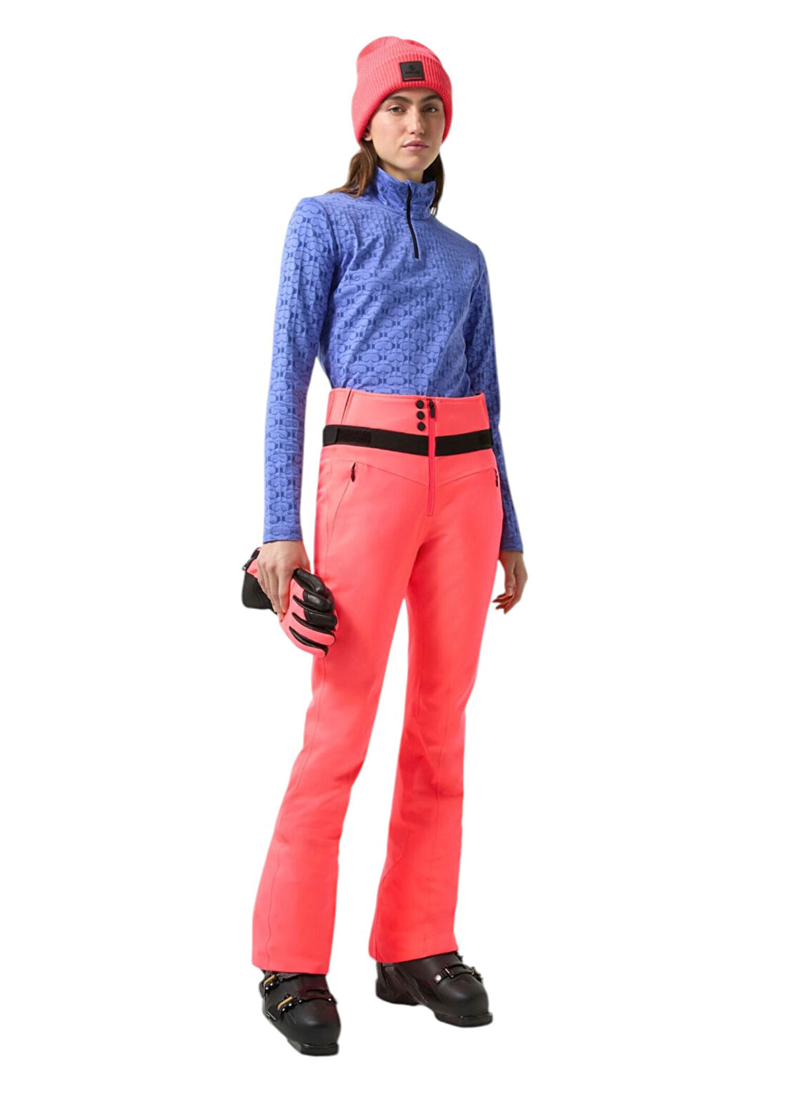 Bogner Fire & Ice Borja 3 T Pembe Kadın Kayak Pantolonu