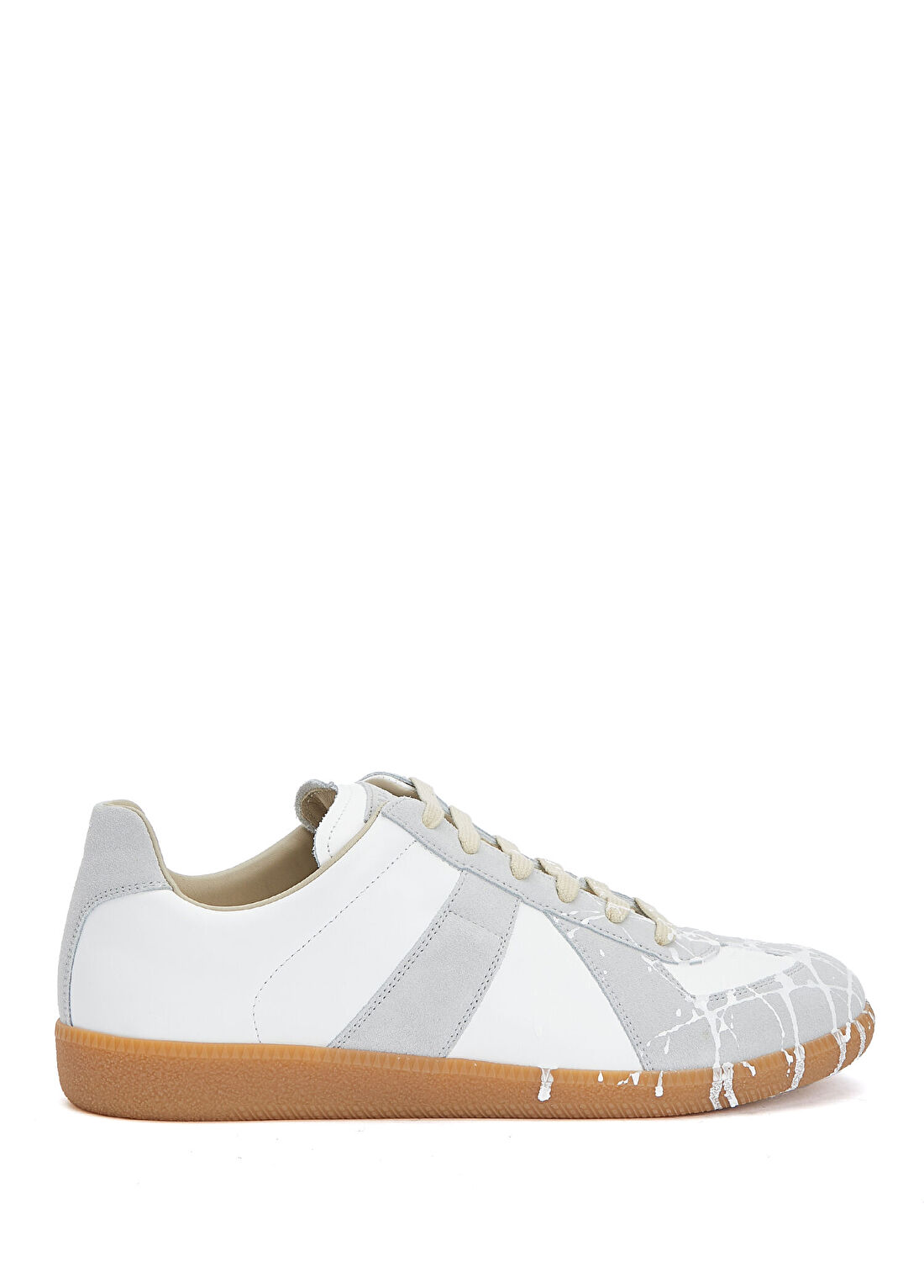 Maison Margiela Replica Beyaz Erkek Deri Sneaker