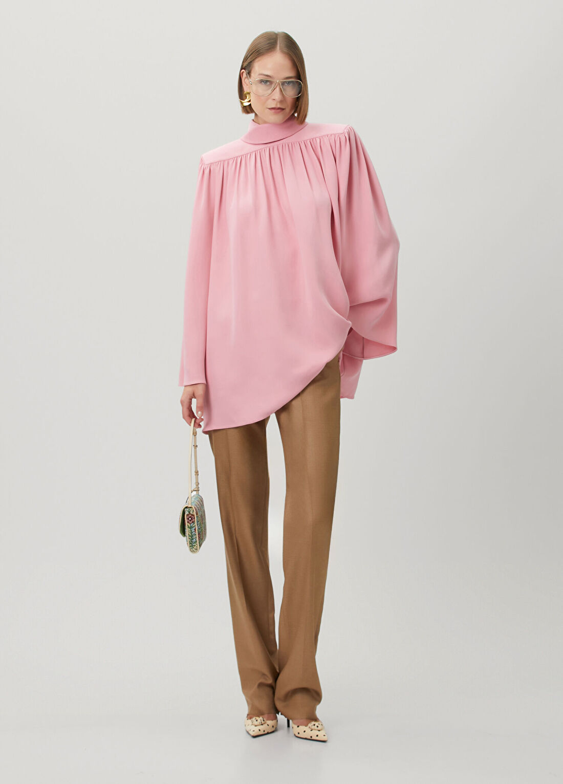Valentino Camel Yün Pantolon