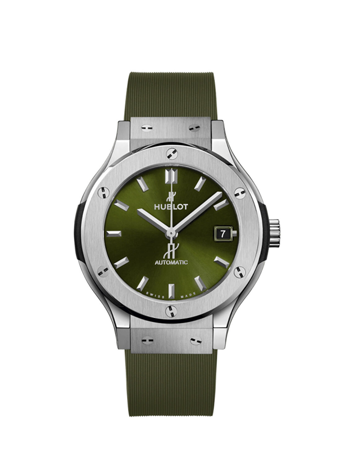Hublot Classic Fusion Titanyum Green Kadın Saat