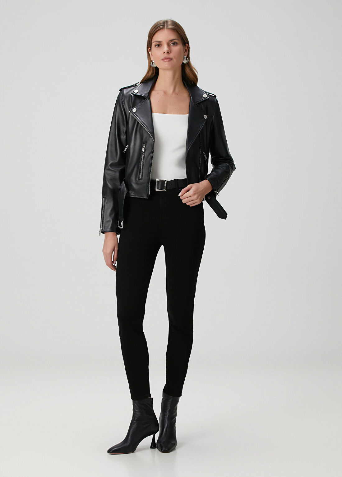 7 For All Mankind Siyah Jean Pantolon