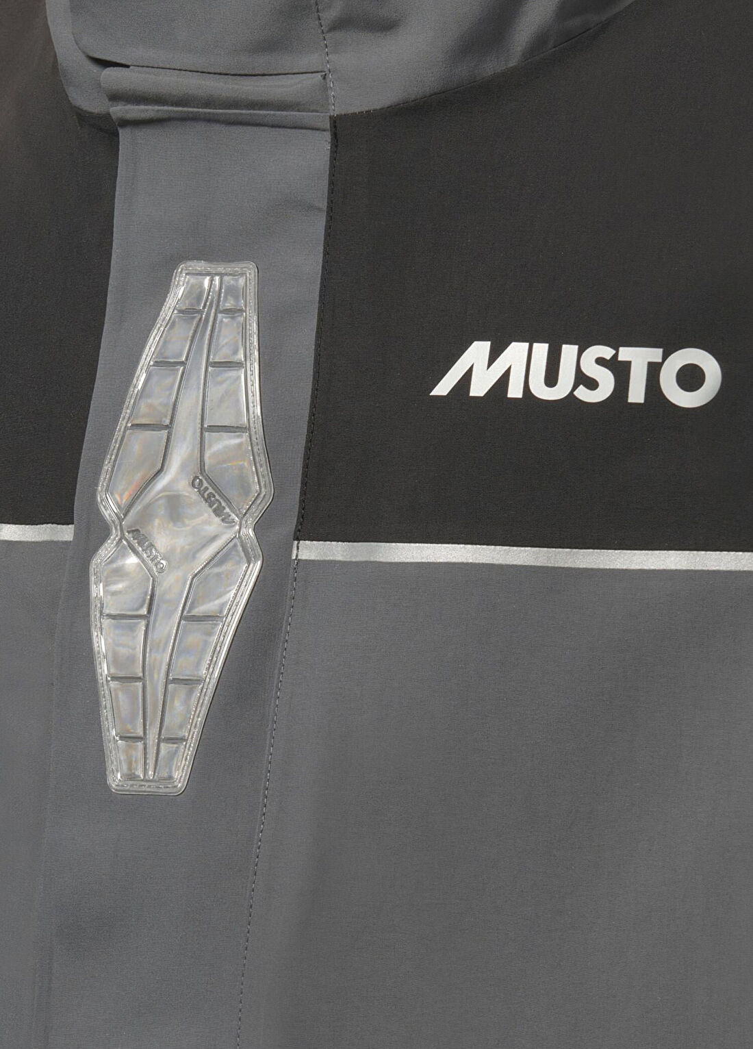 Musto M BR3 Pertex Offshore Charcoal Erkek Mont görsel 3