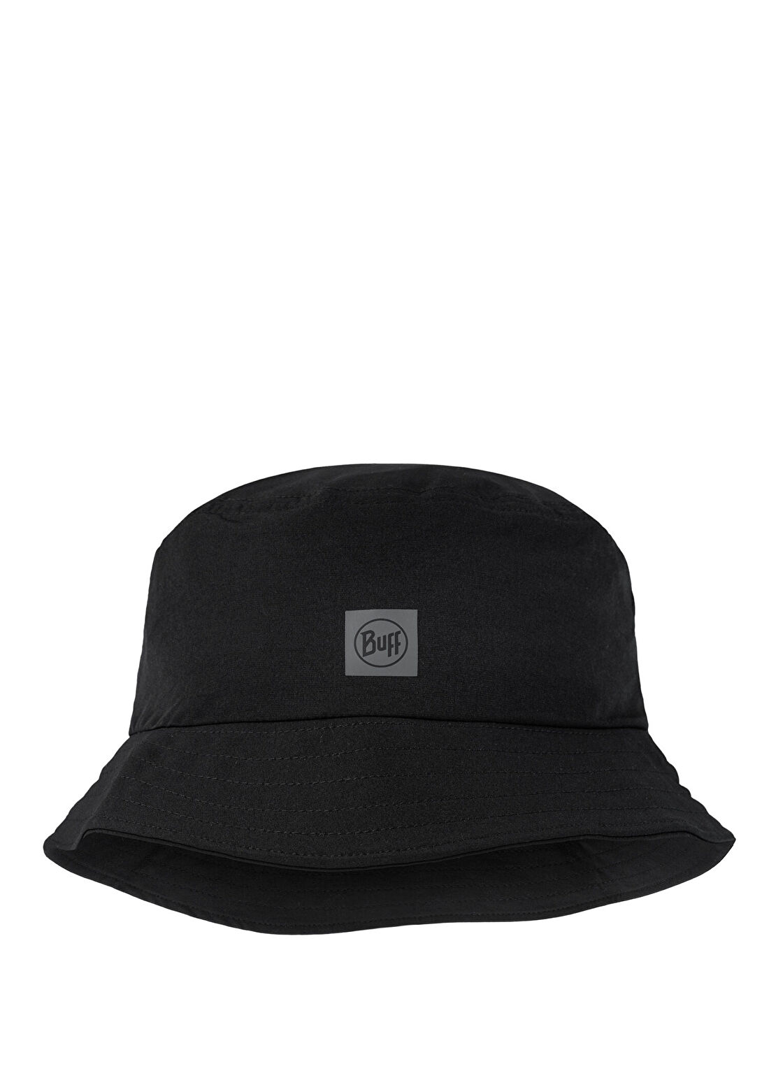 Buff Adventure Bucket Hat Solid Black UPF 50 Unisex Şapka