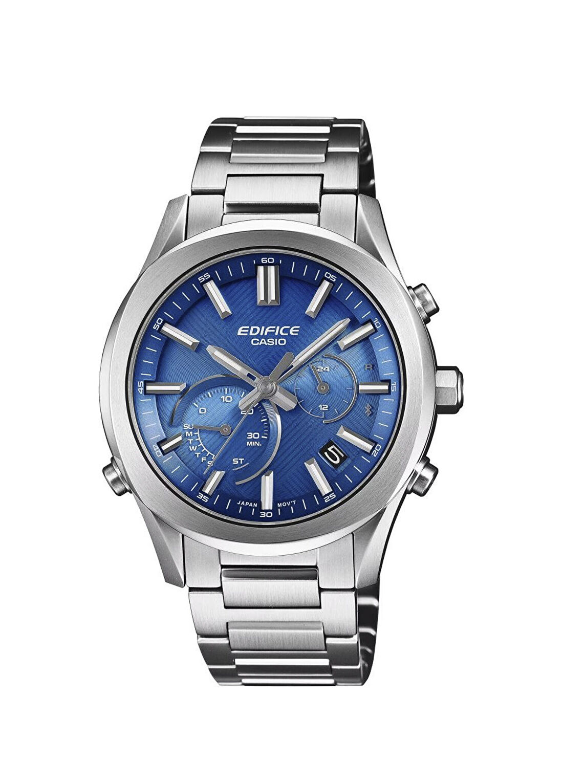 Casio EQB-1300D-2ADF Gri Çelik Erkek Kol Saati