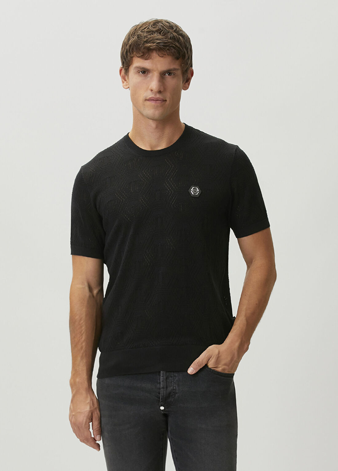 Philipp Plein Siyah Triko