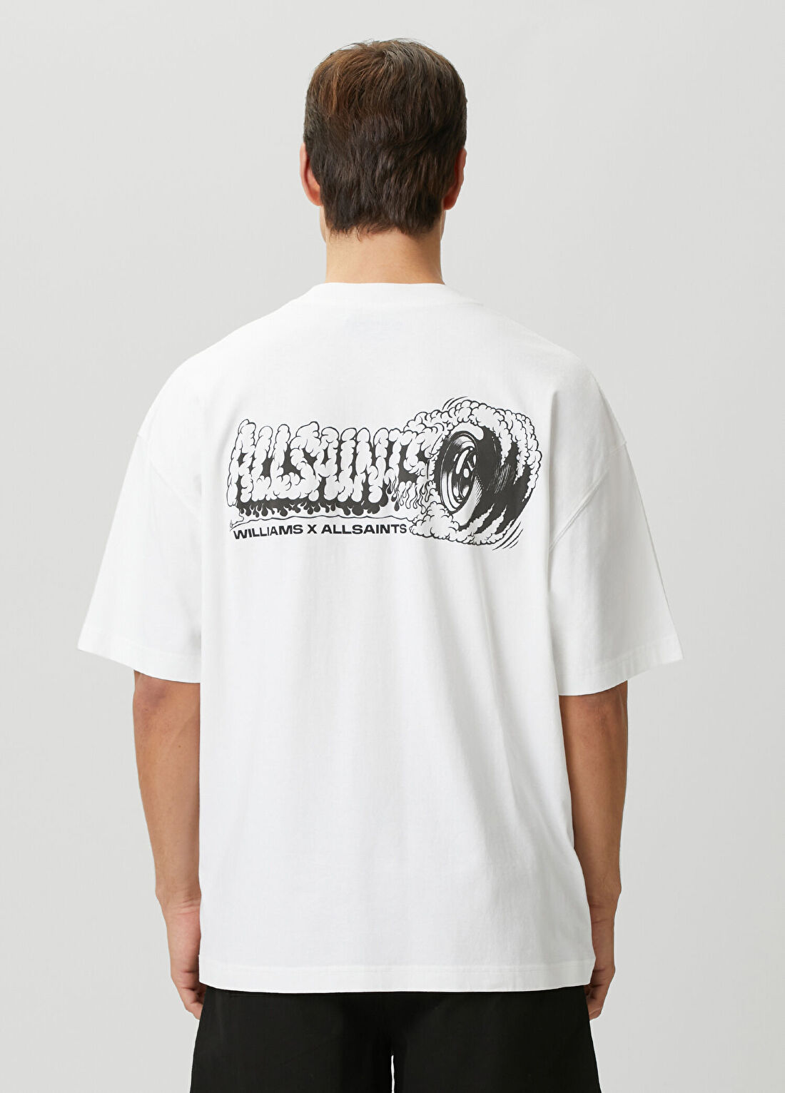 AllSaints X Williams Beyaz T-shirt görsel 4