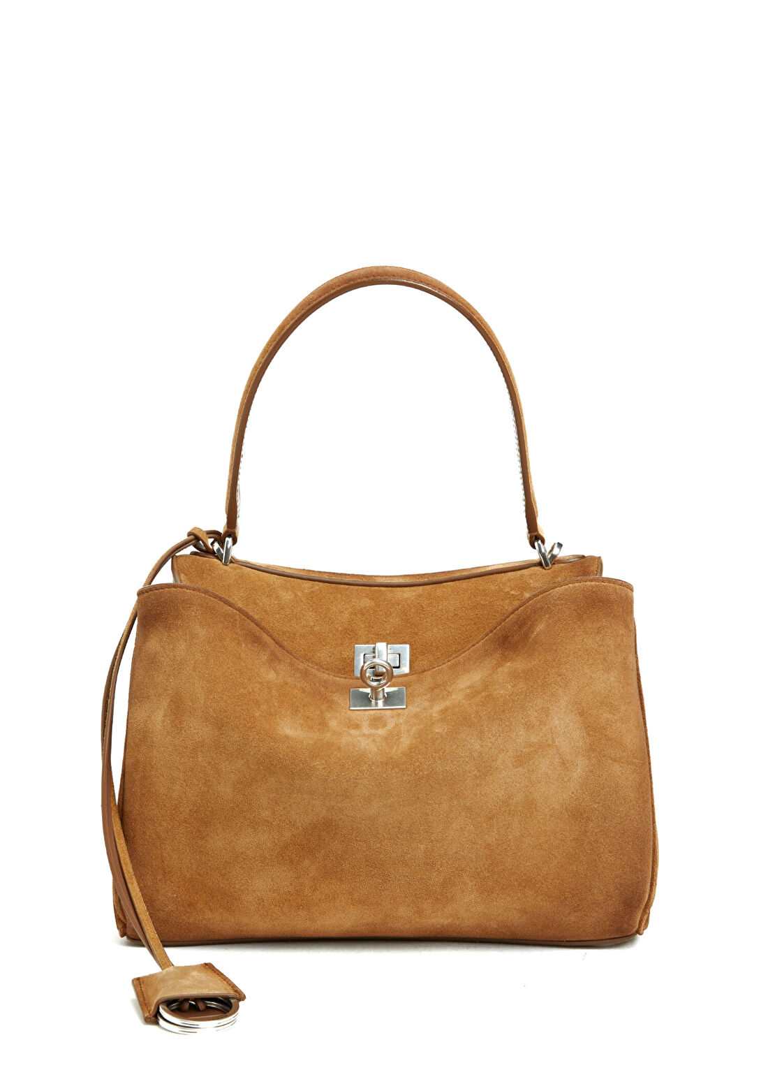 Balenciaga Rodeo Small Camel Kadın Süet El Çantası