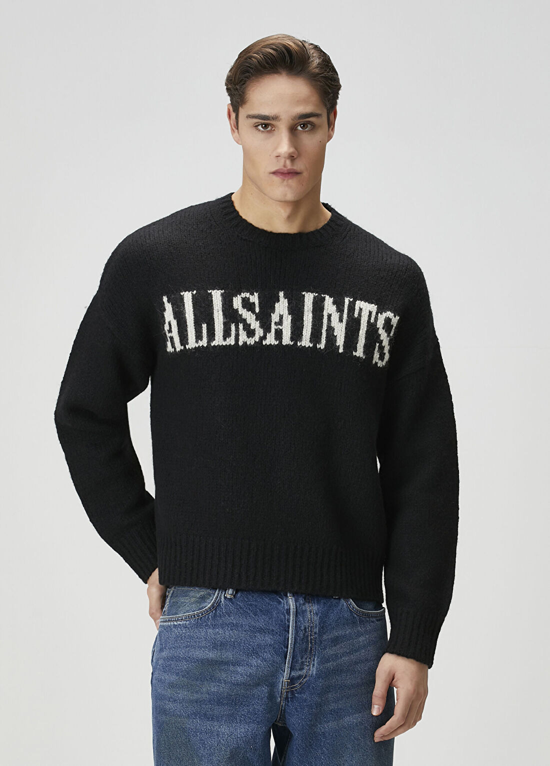 AllSaints Stokes Siyah Kazak