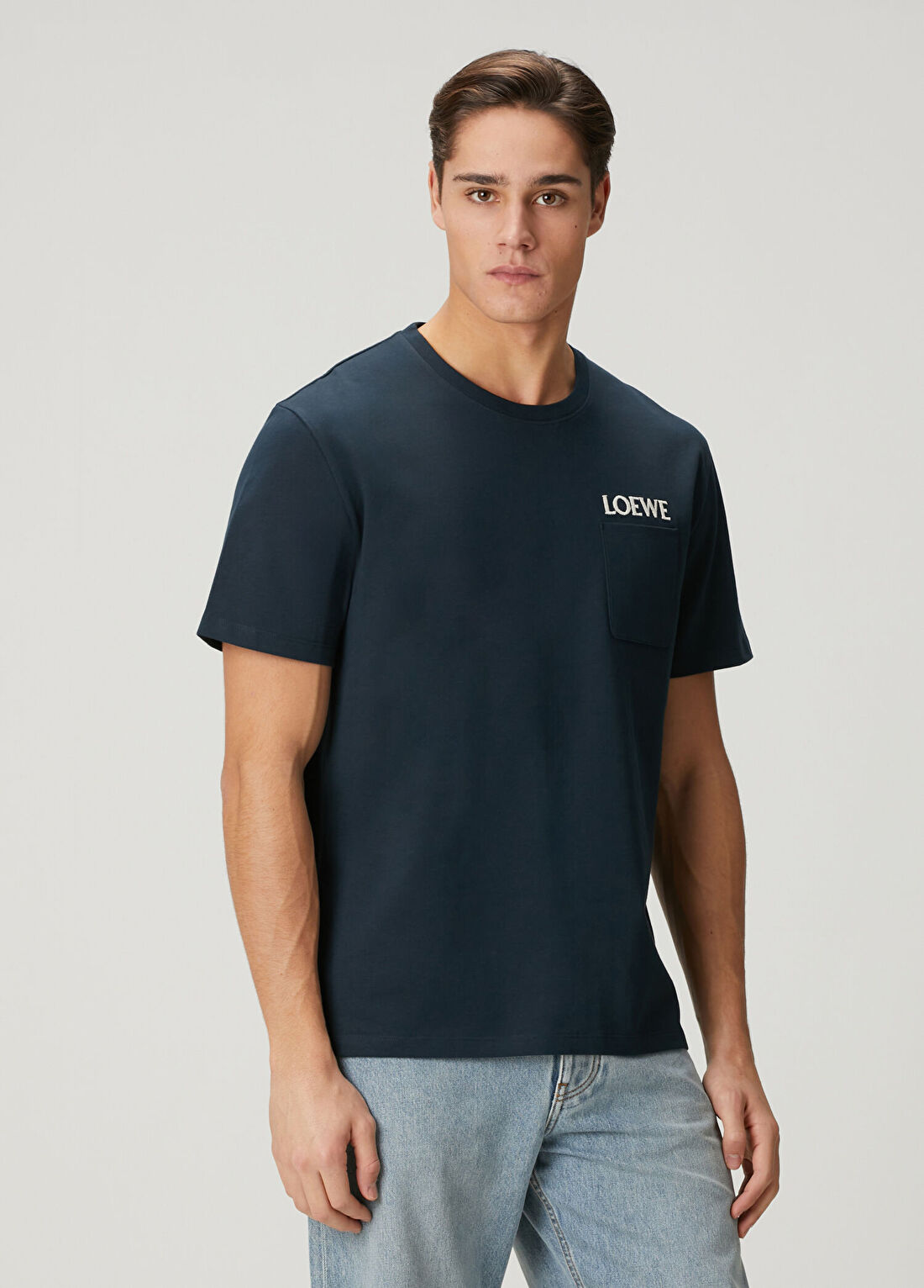 Loewe Relaxed Fit Lacivert T-shirt görsel 3