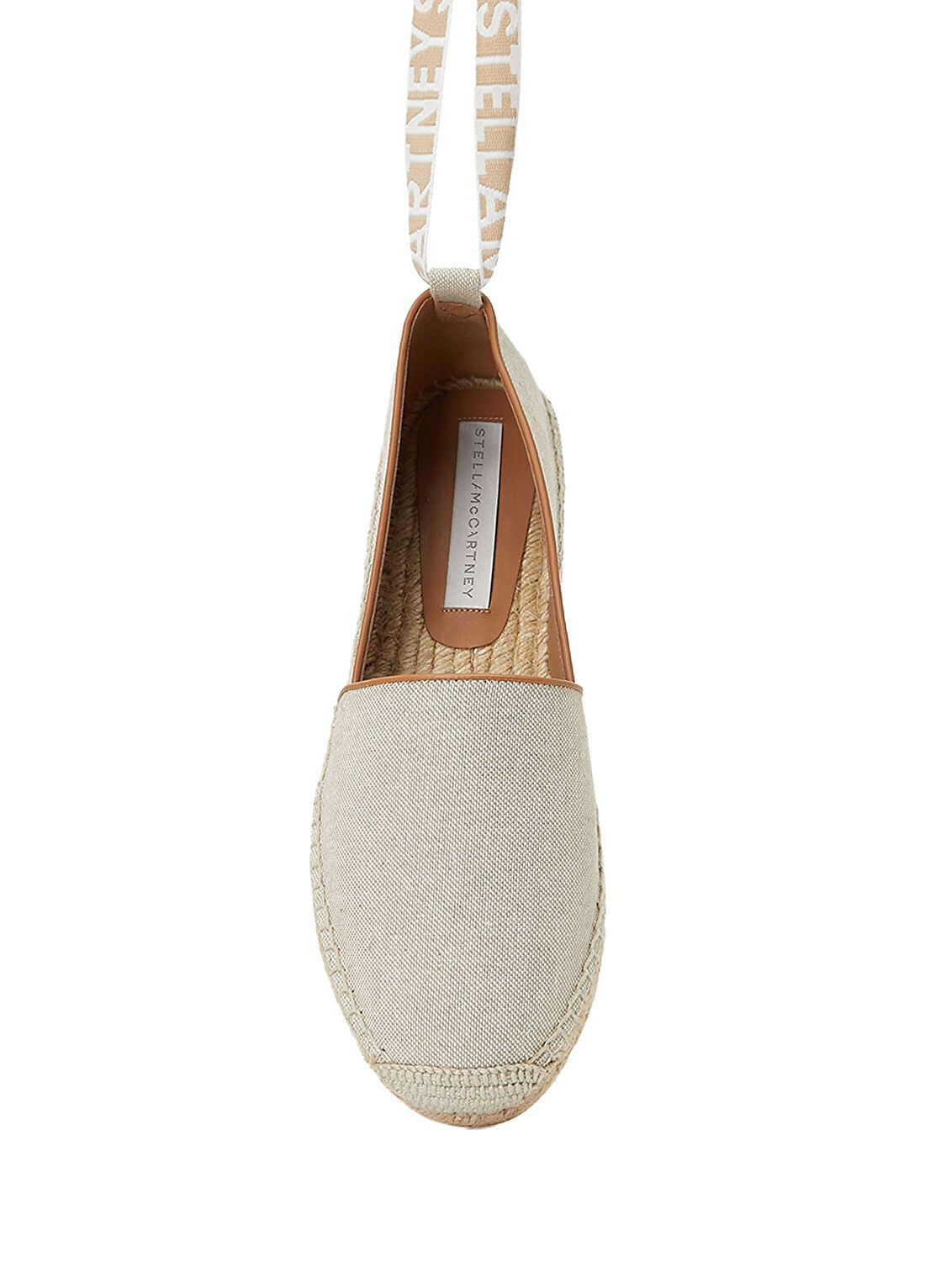 Stella McCartney Gaia Ekru Kadın Espadril görsel 4