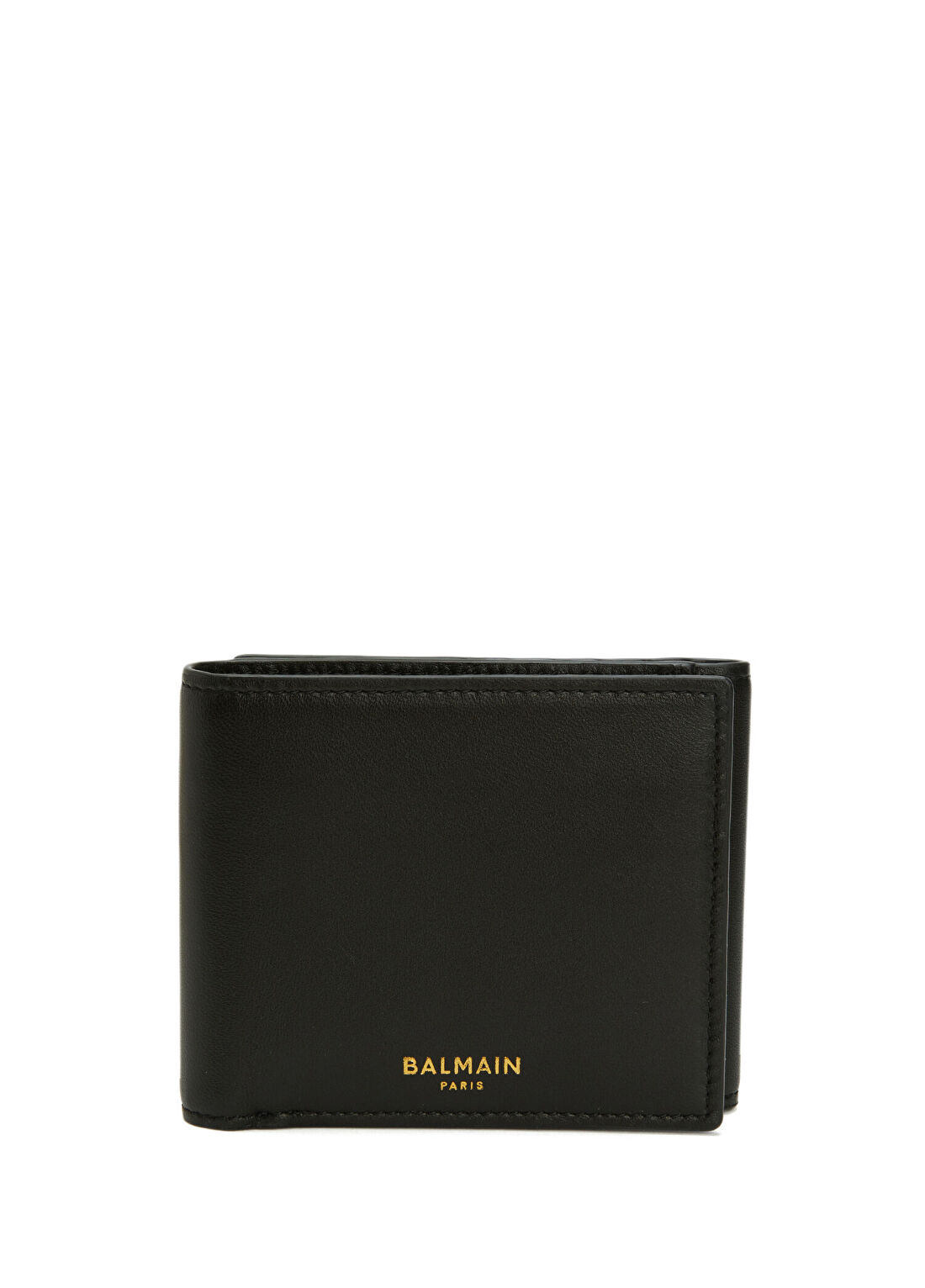 Balmain Siyah Logo Detaylı Erkek Deri Cüzdan