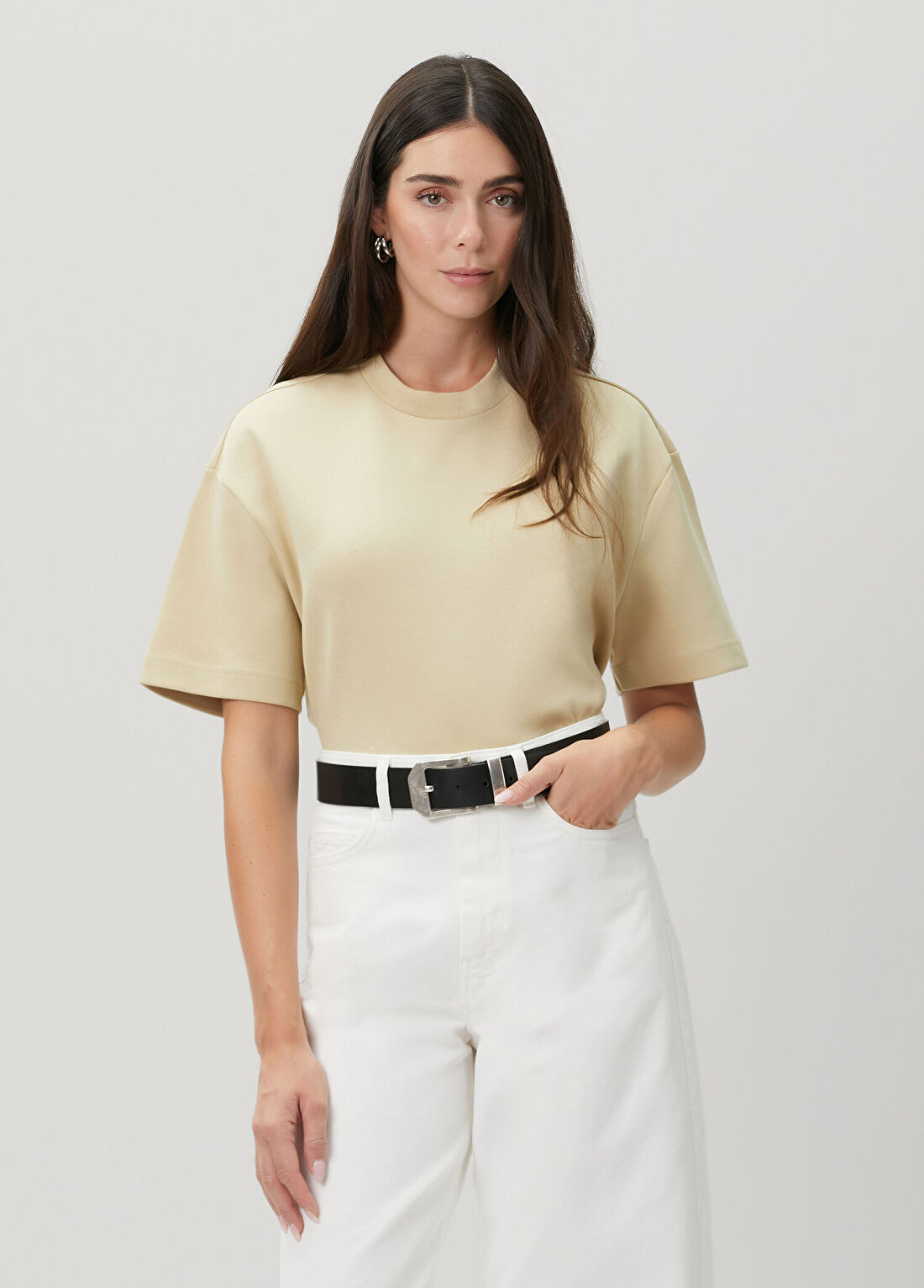 The Frankie Shop Bej T-shirt