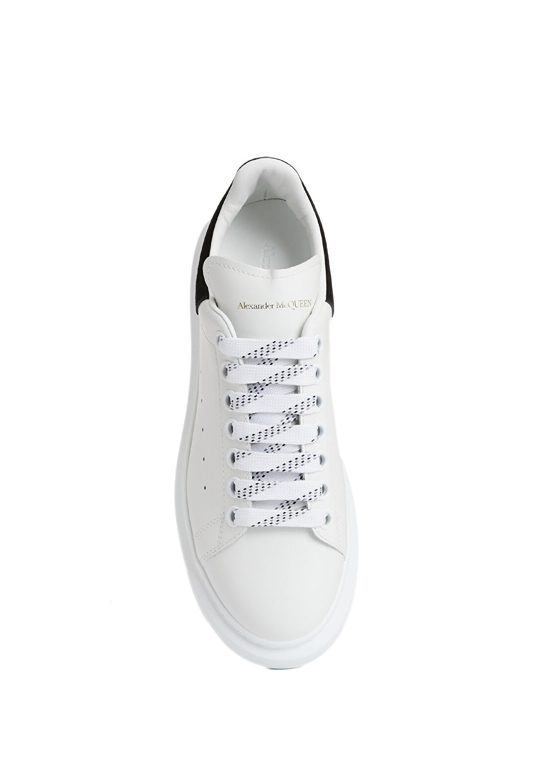 McQueen Oversized Beyaz Kadın Deri Sneaker görsel 4