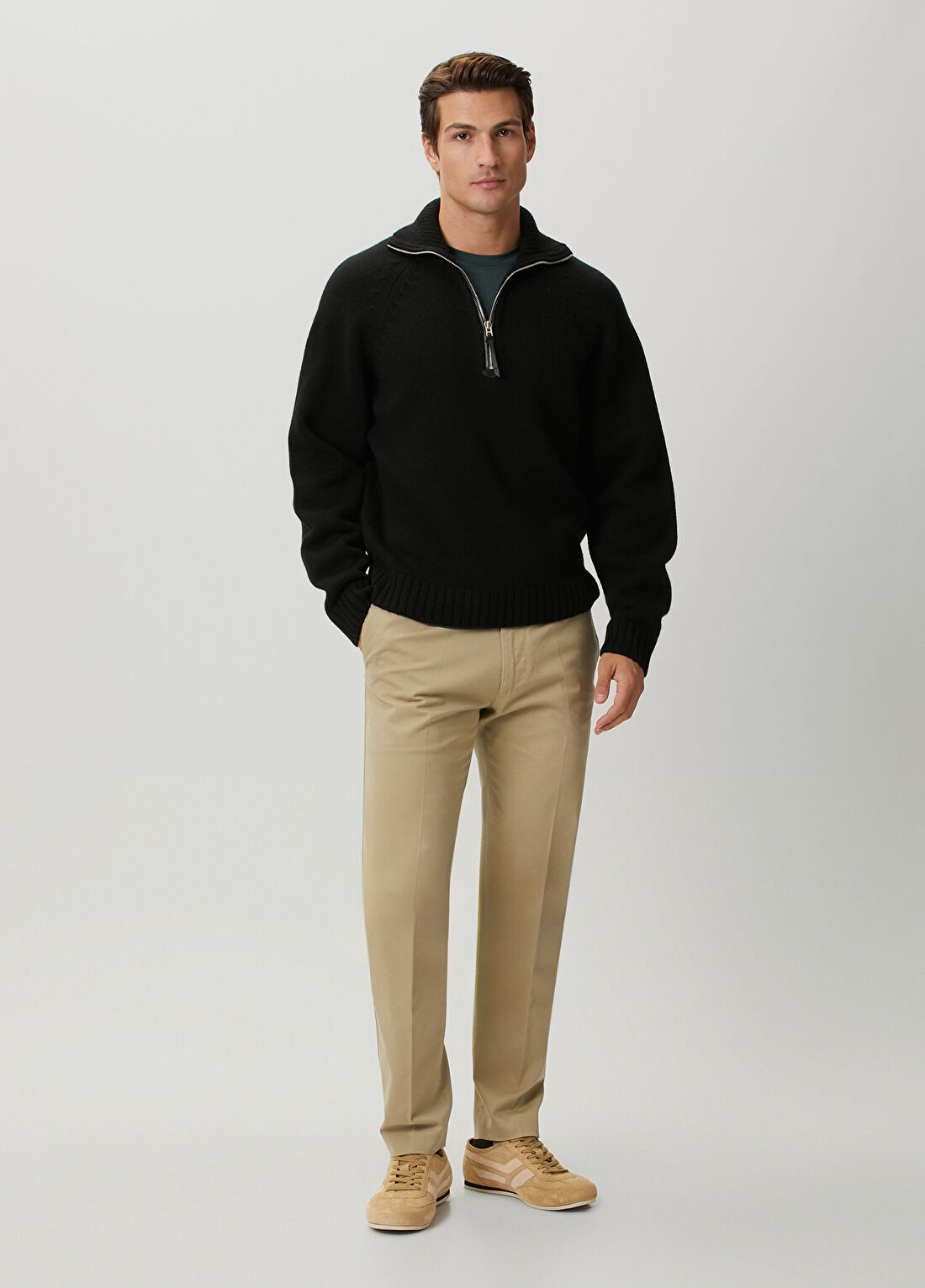 Tom Ford Açık Yeşil Basic T-shirt görsel 2