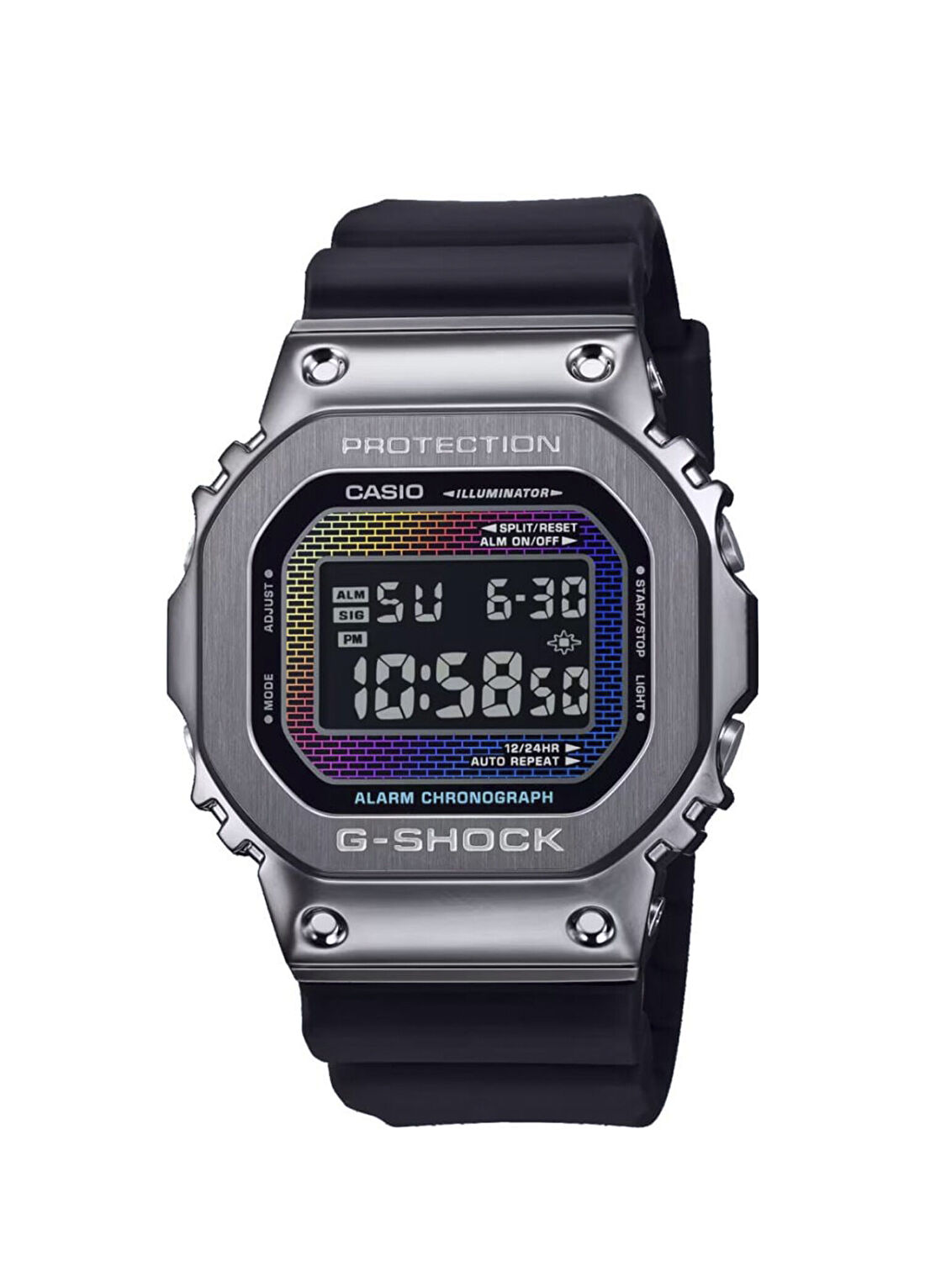 Casio G-Shock GM-5600BRW-1DR Siyah Silikon Erkek Kol Saati