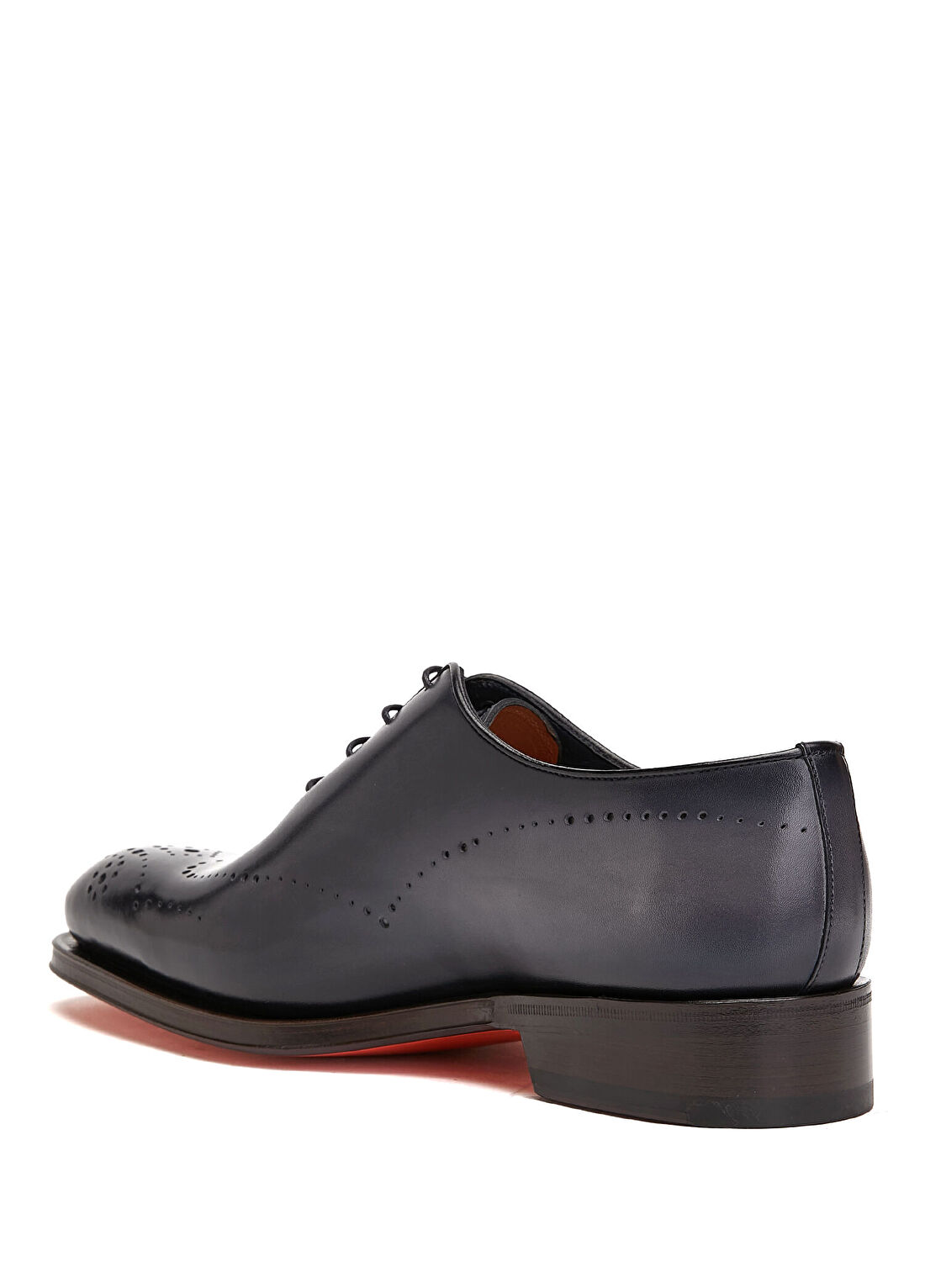 Santoni Carter Açık Mavi Erkek Deri Ayakkabı görsel 3