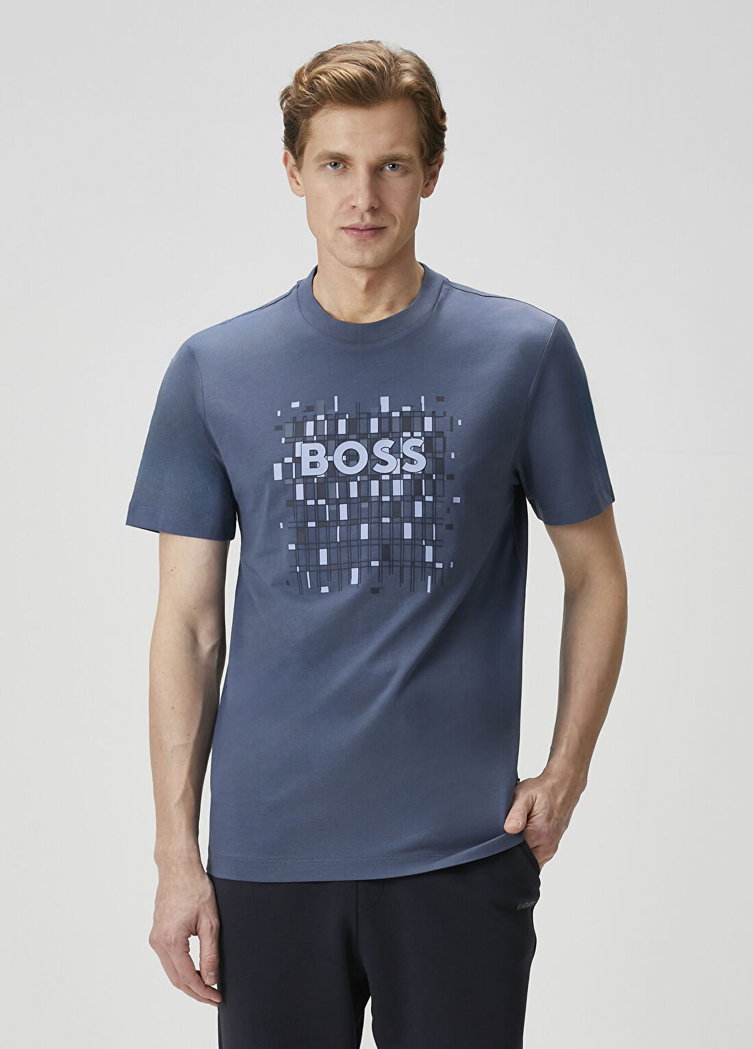 Boss Açık Mavi T-shirt