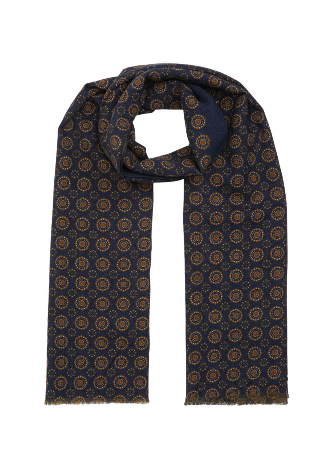 Beymen Collection Lacivert Erkek Yün Atkı görsel 2