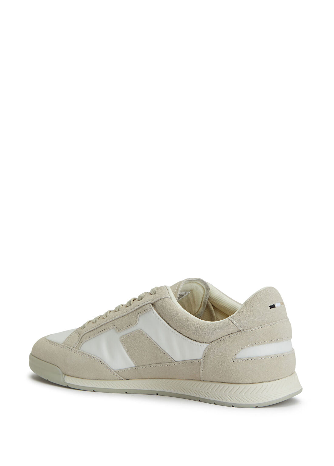 Boss Bej Erkek Deri Sneaker görsel 3