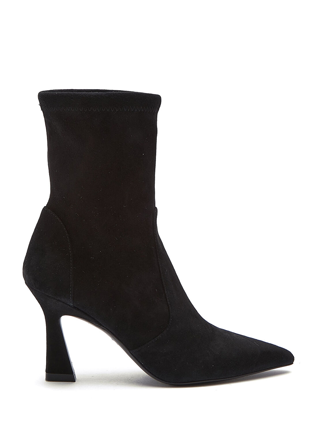 Stuart Weitzman Vinnie Siyah Kadın Süet Bot