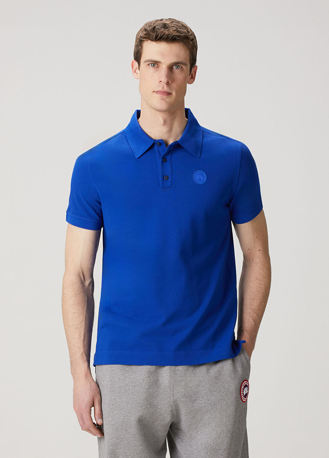 Canada Goose Beckley Mavi Polo Yaka T-shirt