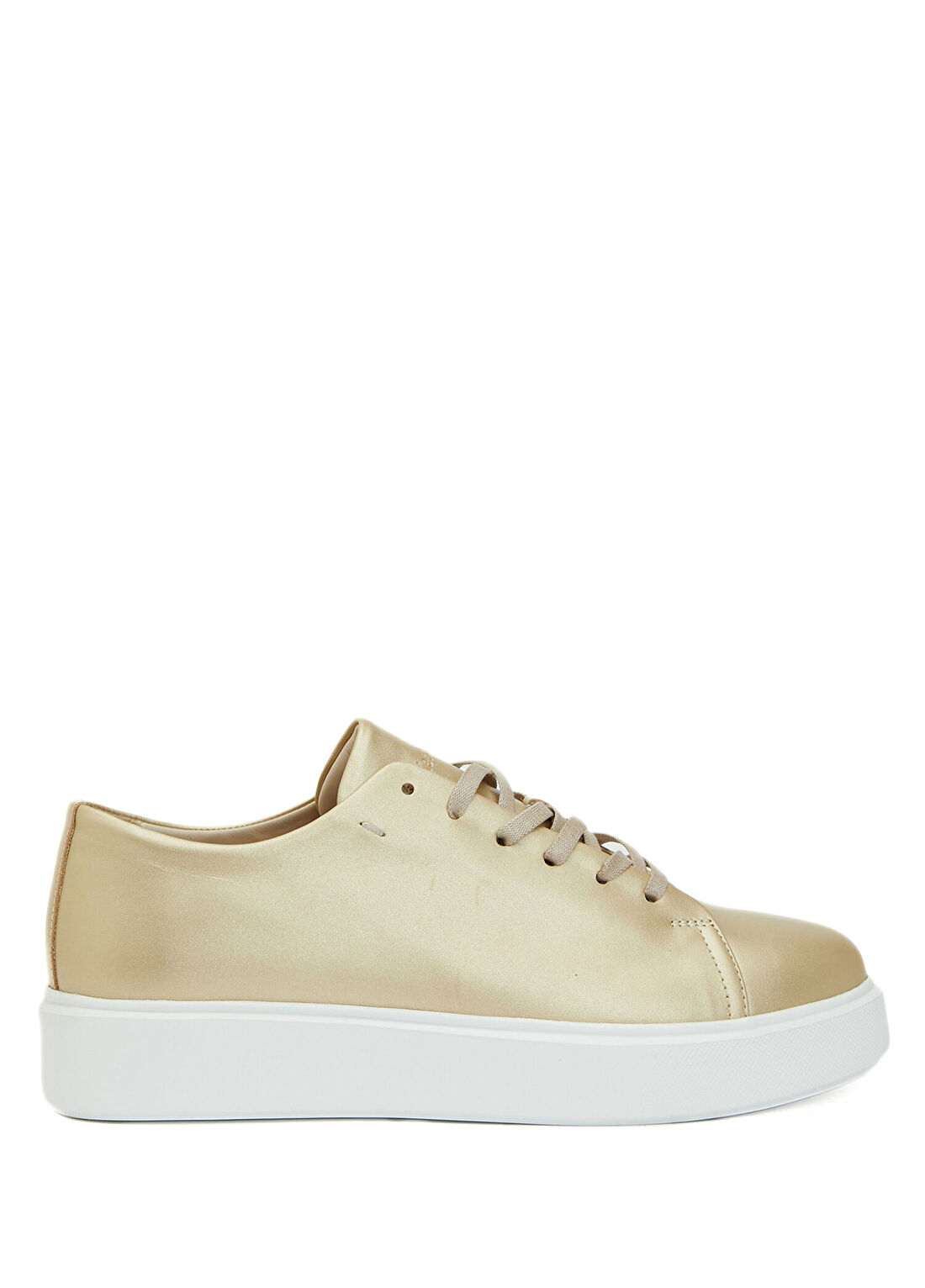 Network Gold Kadın Deri Sneaker