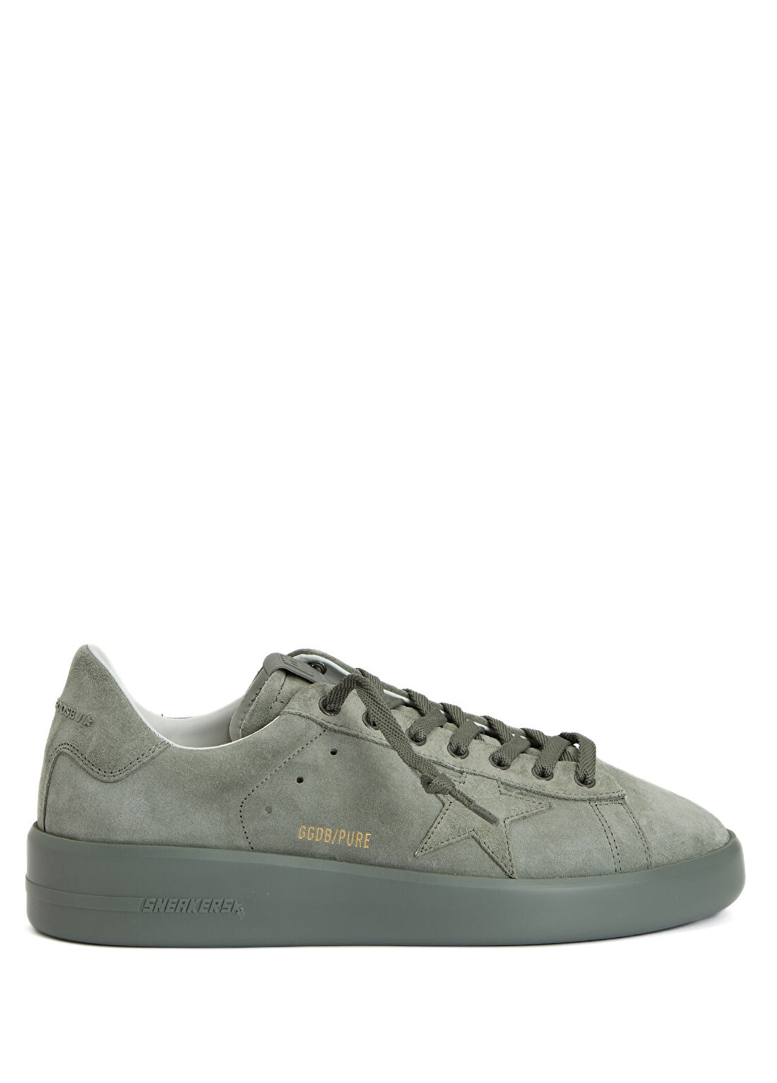 Golden Goose Pure Haki Erkek Deri Sneaker