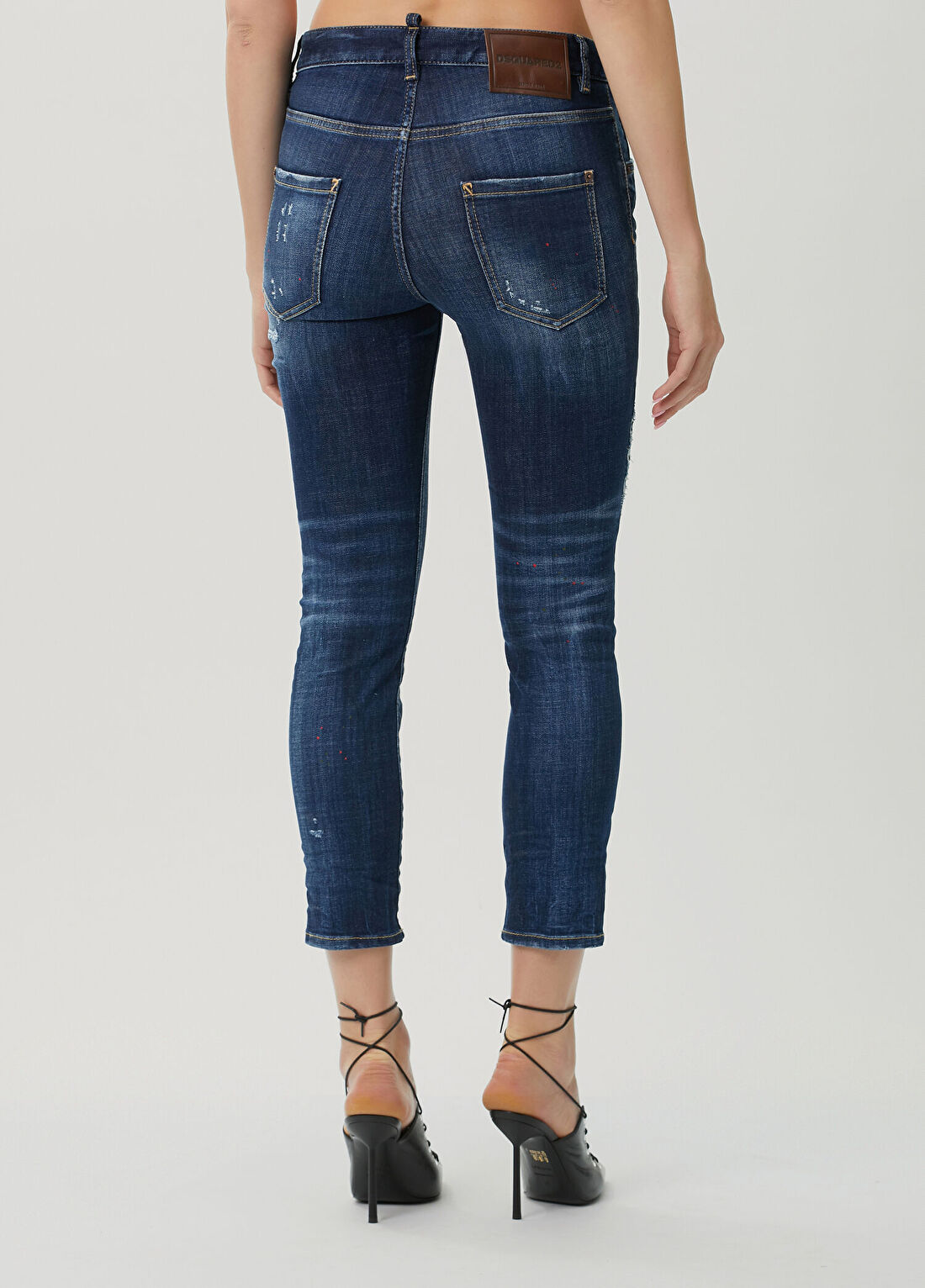 Dsquared2 Lacivert Jean Pantolon görsel 4