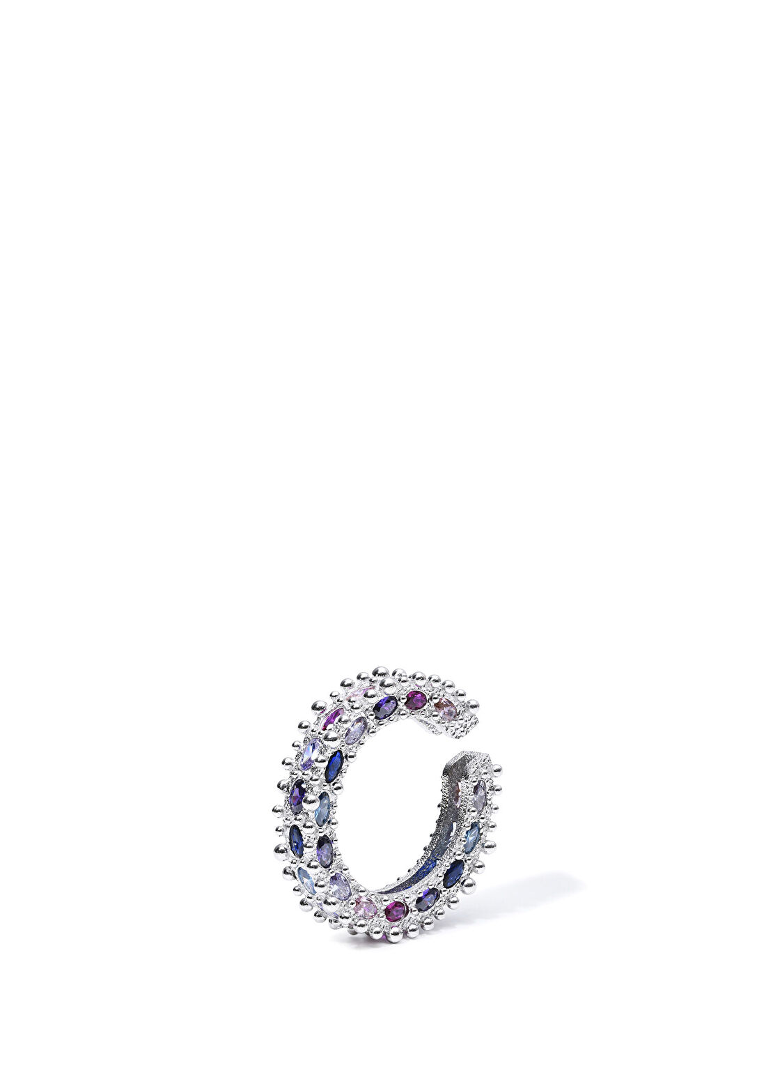Mea Culpa Royal Ear Cuff Grand Noct Rodyum Kaplama Kadın Kıkırdak Küpe