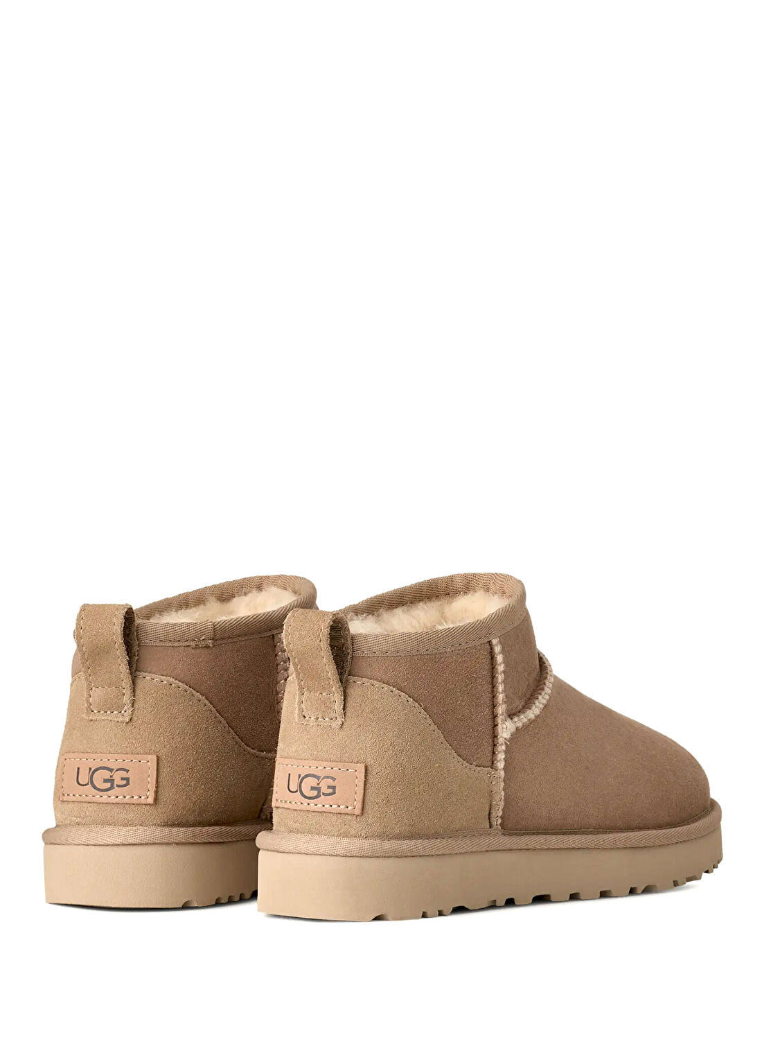 Ugg Classic Ultra Mini Kum Kadın Deri Bot görsel 4