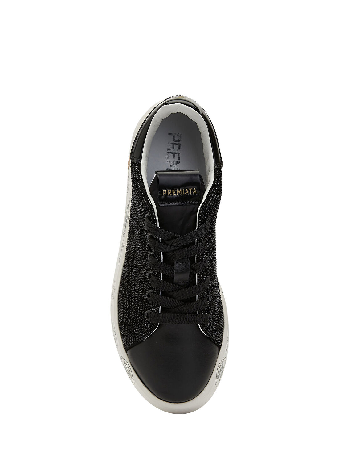 Premiata Belle Siyah Kadın Deri Sneaker görsel 4
