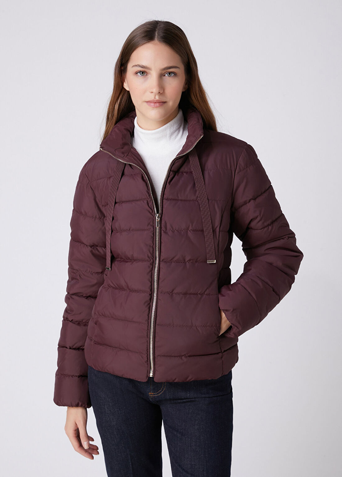 Beymen Club Mürdüm Basic Puffer Mont