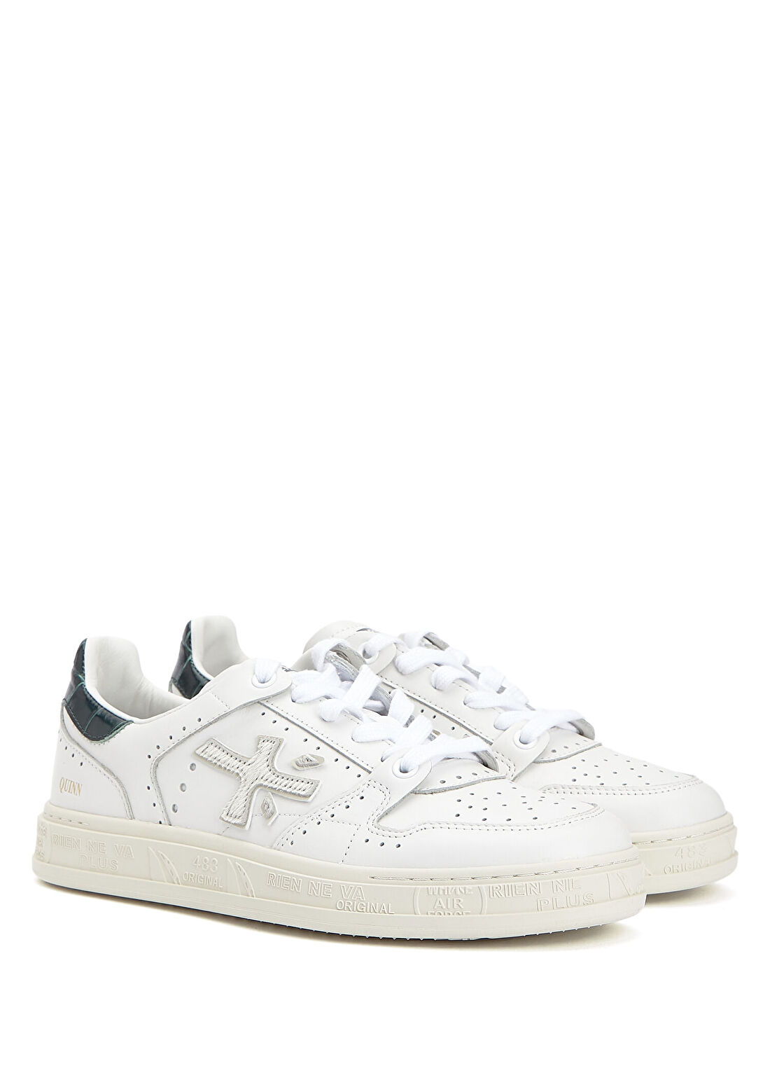 Premiata Quinnd Beyaz Kadın Deri Sneaker görsel 2