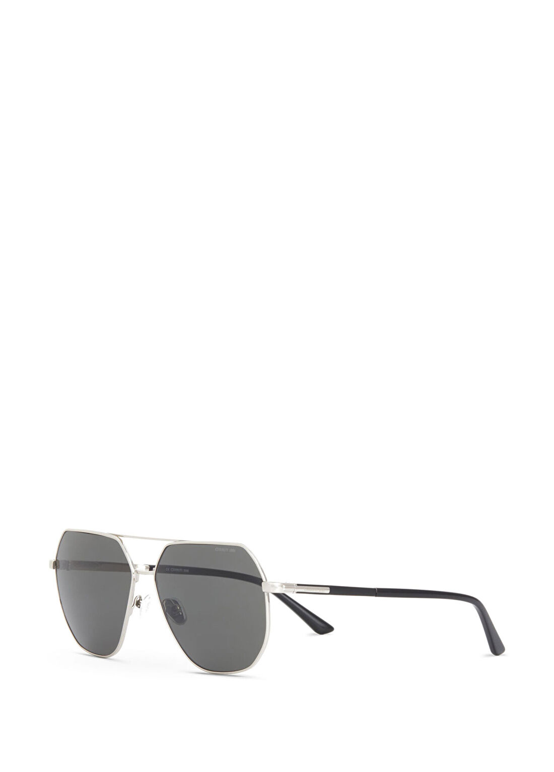 Cerruti 1881 CR 80080 C1 Siyah Gümüş Metal Erkek Güneş Gözlüğü