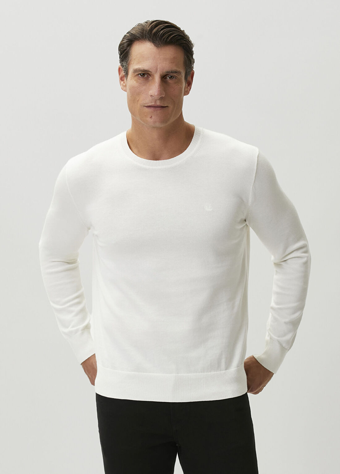 Calvin Klein Supima Beyaz Triko