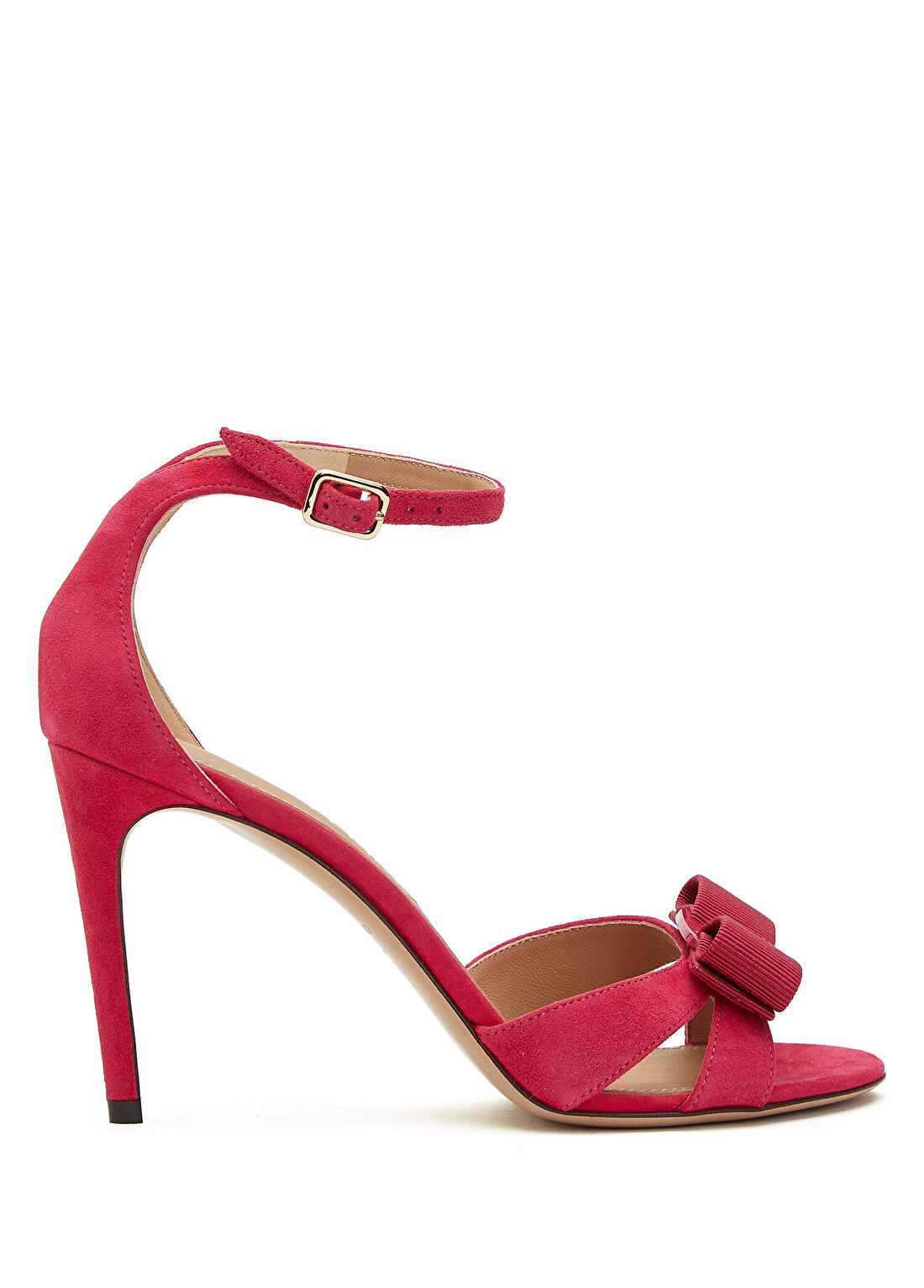 Ferragamo Fuşya Kadın Deri Sandalet