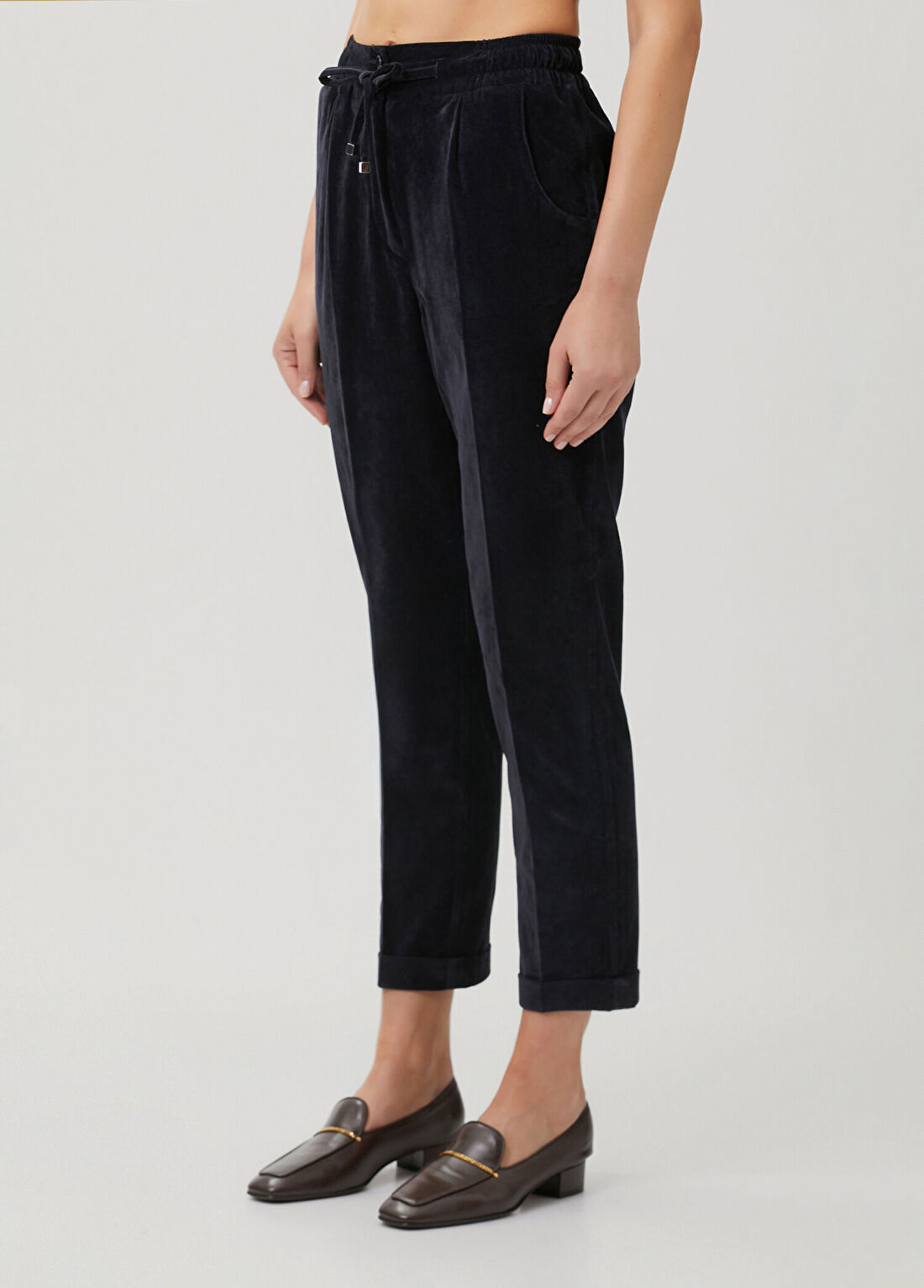 Kiton Koyu Lacivert Pantolon görsel 2