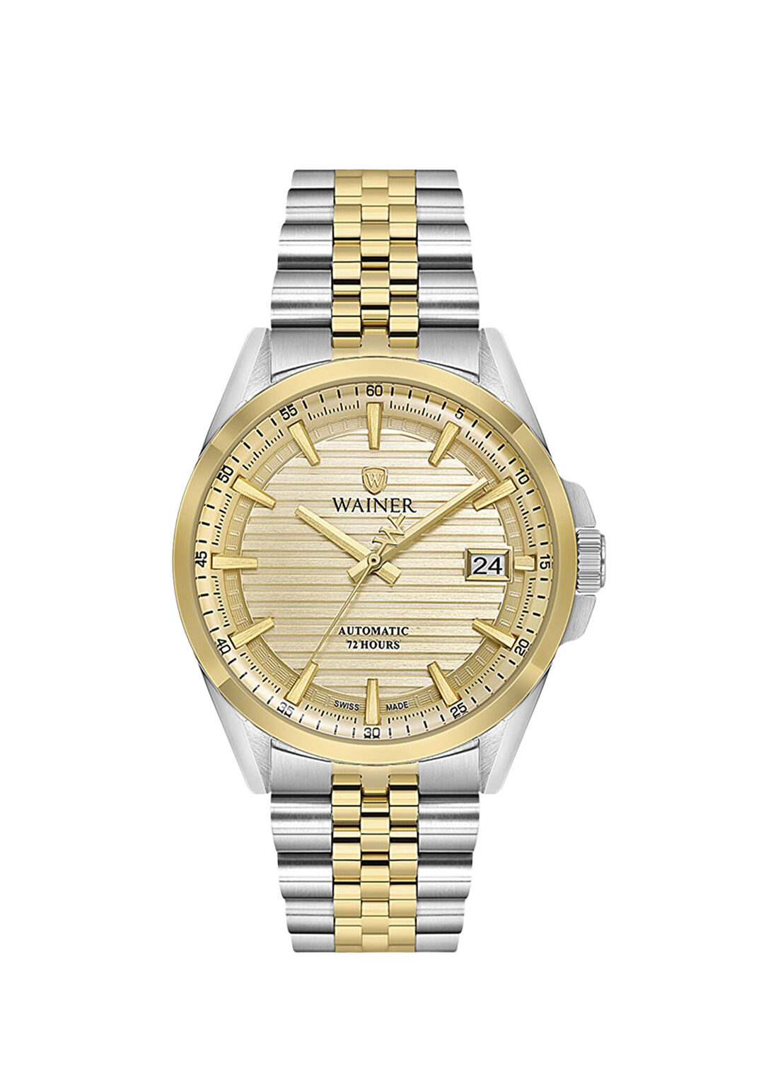 Wainer WA.25401-E Metal Erkek Kol Saati