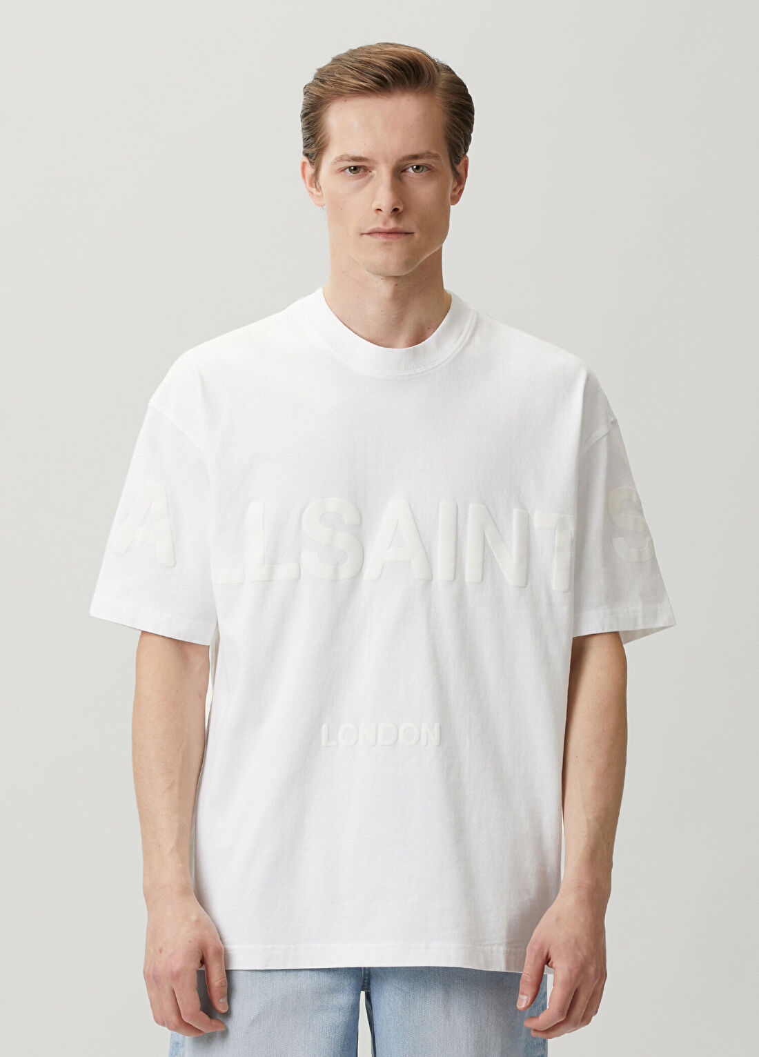 AllSaints Biggy Beyaz T-shirt