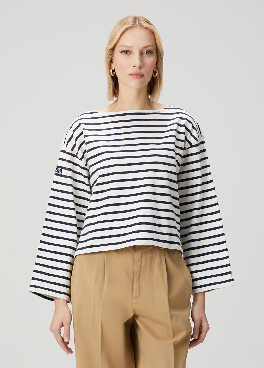 Polo Ralph Lauren Siyah Beyaz Çizgili T-shirt