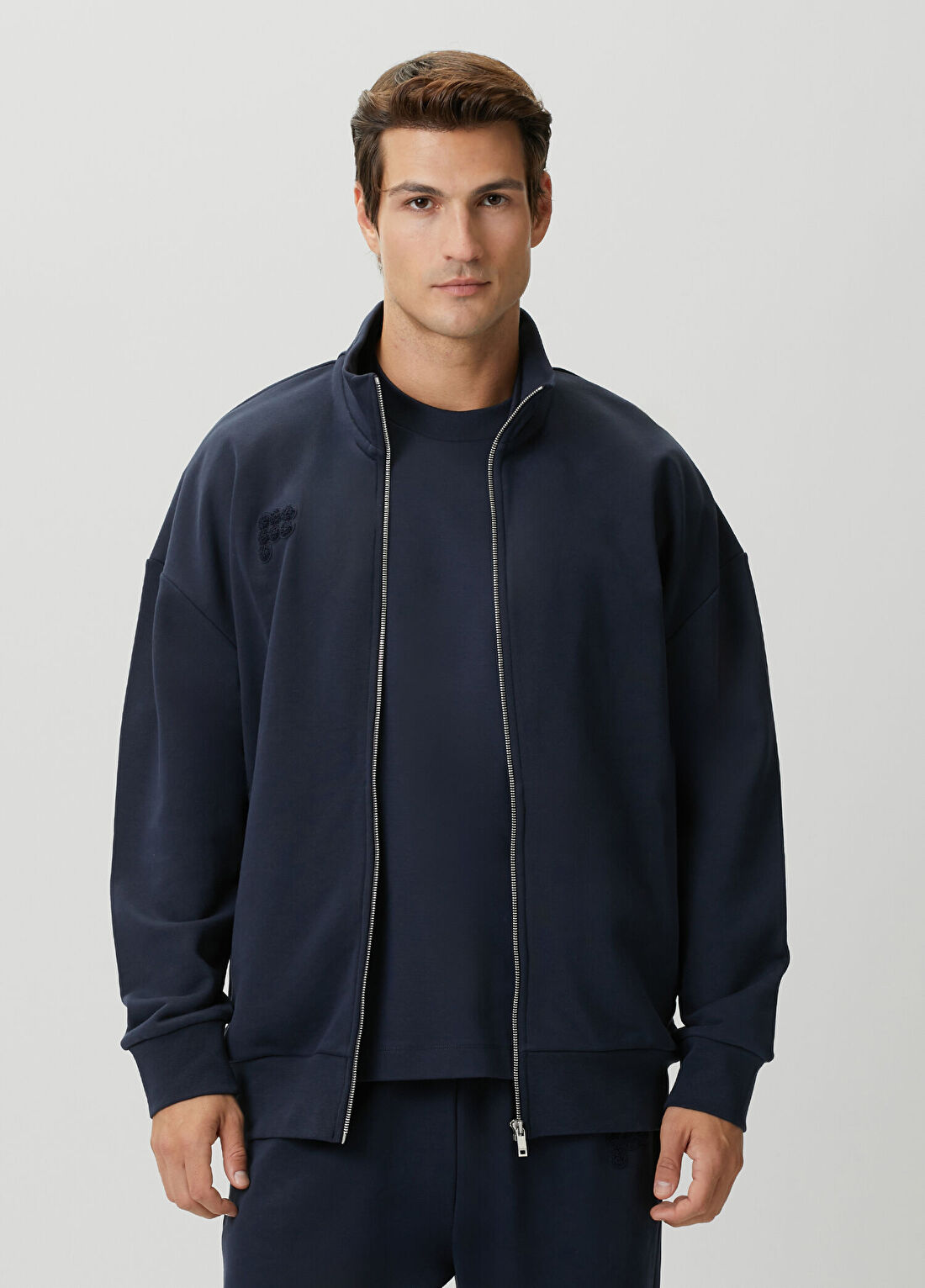 Pangaia Lacivert Sweatshirt