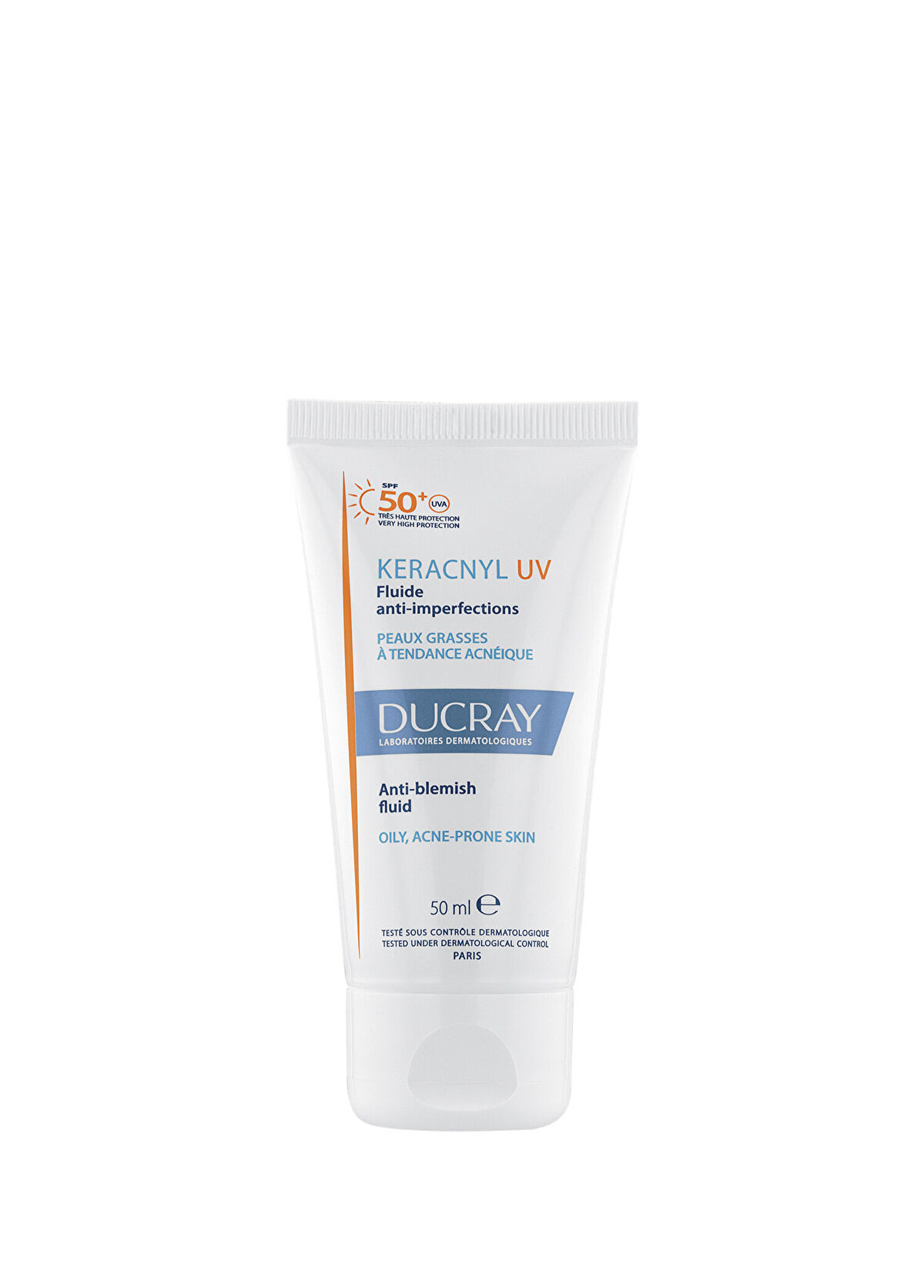Ducray Keracnyl UV Anti Blemish Fluide SPF 50+ Anti-Blemish Cream 50 ml - 1