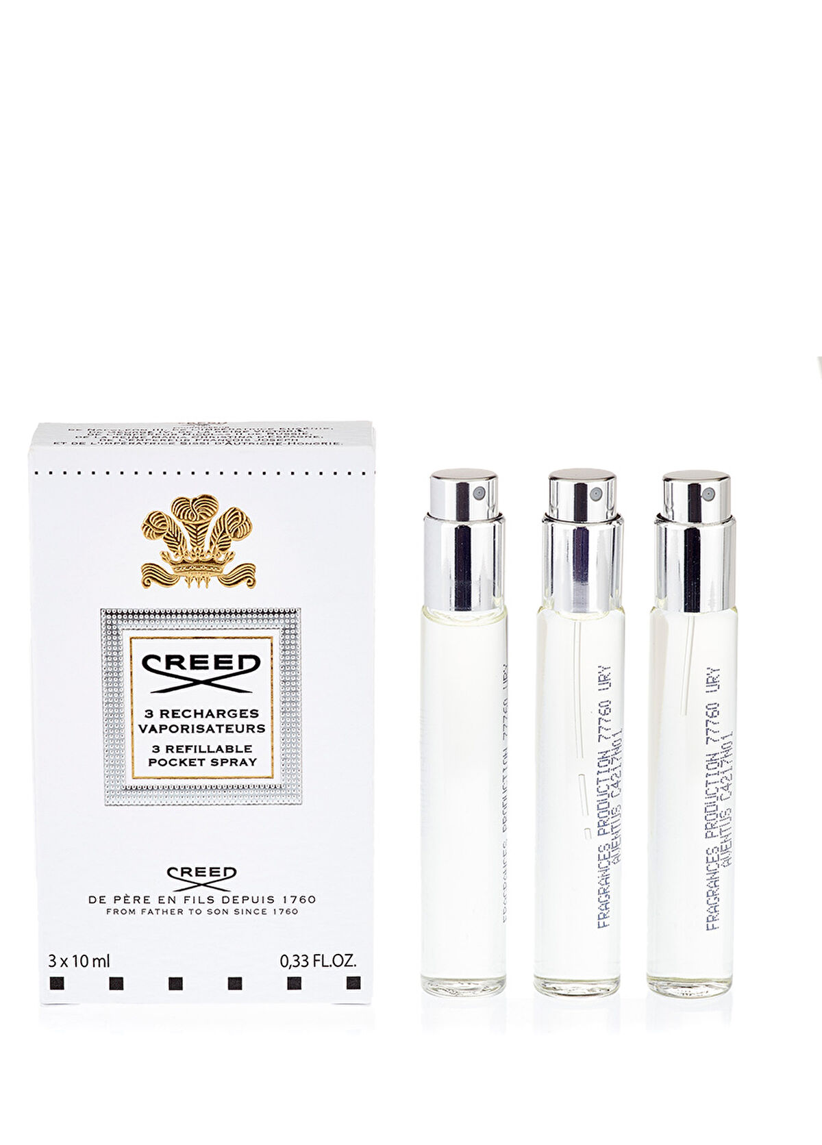 Creed Aventus EDP 3x10 ml Erkek Parfüm Seti - 1
