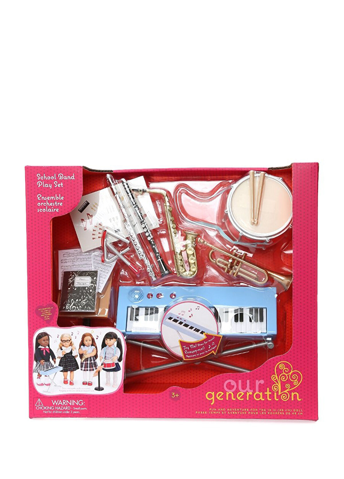 Our Generation School Band Oyuncak Seti Çok Renkli